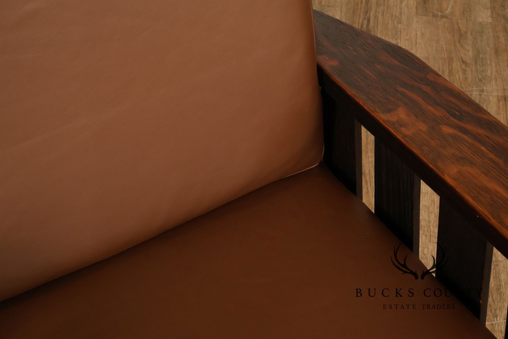 Gustav Stickley Antique Mission Oak Slatted Rocker Model No. 323