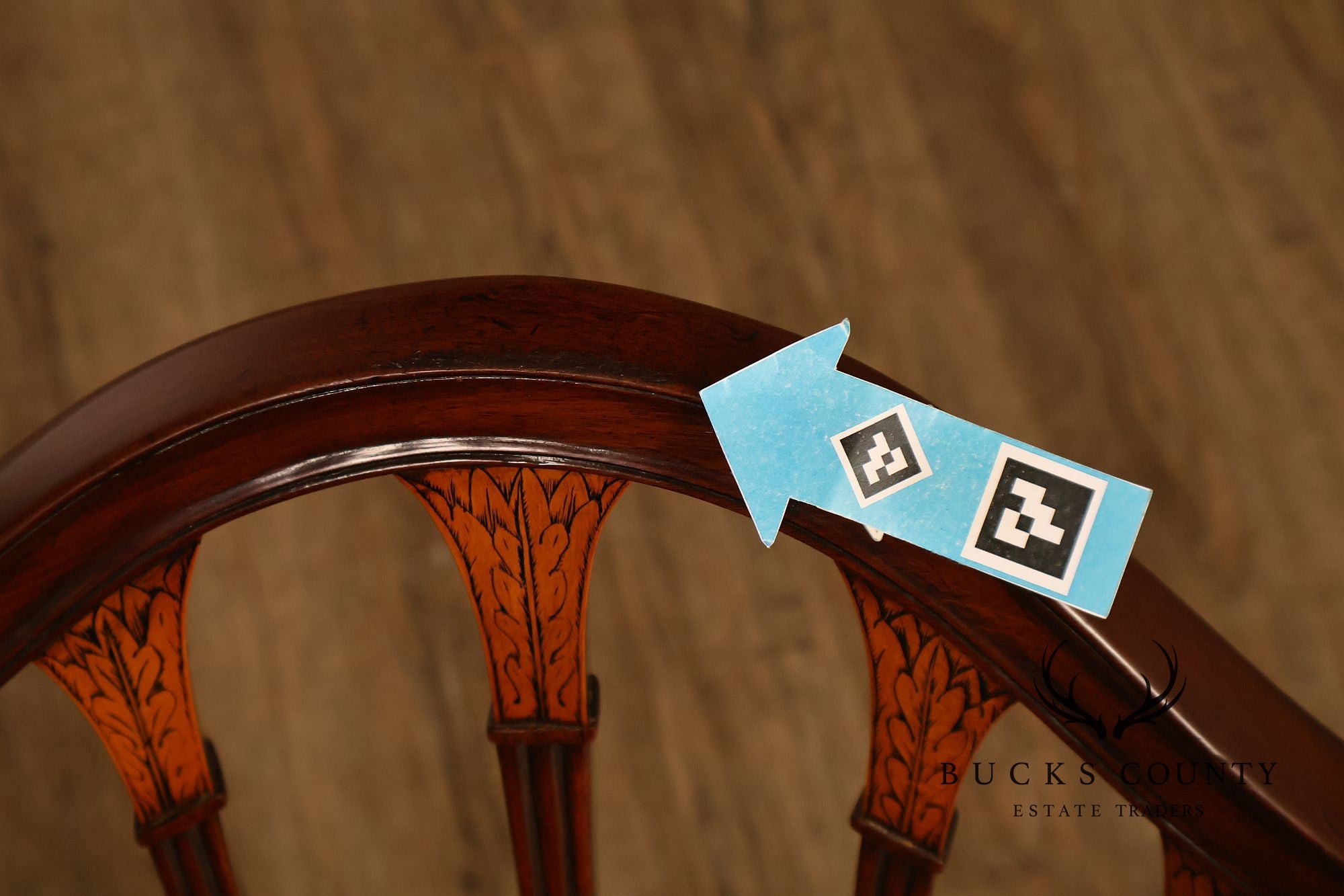 Antique Hepplewhite Style Set Of 8 Mahogany Dining Chairs