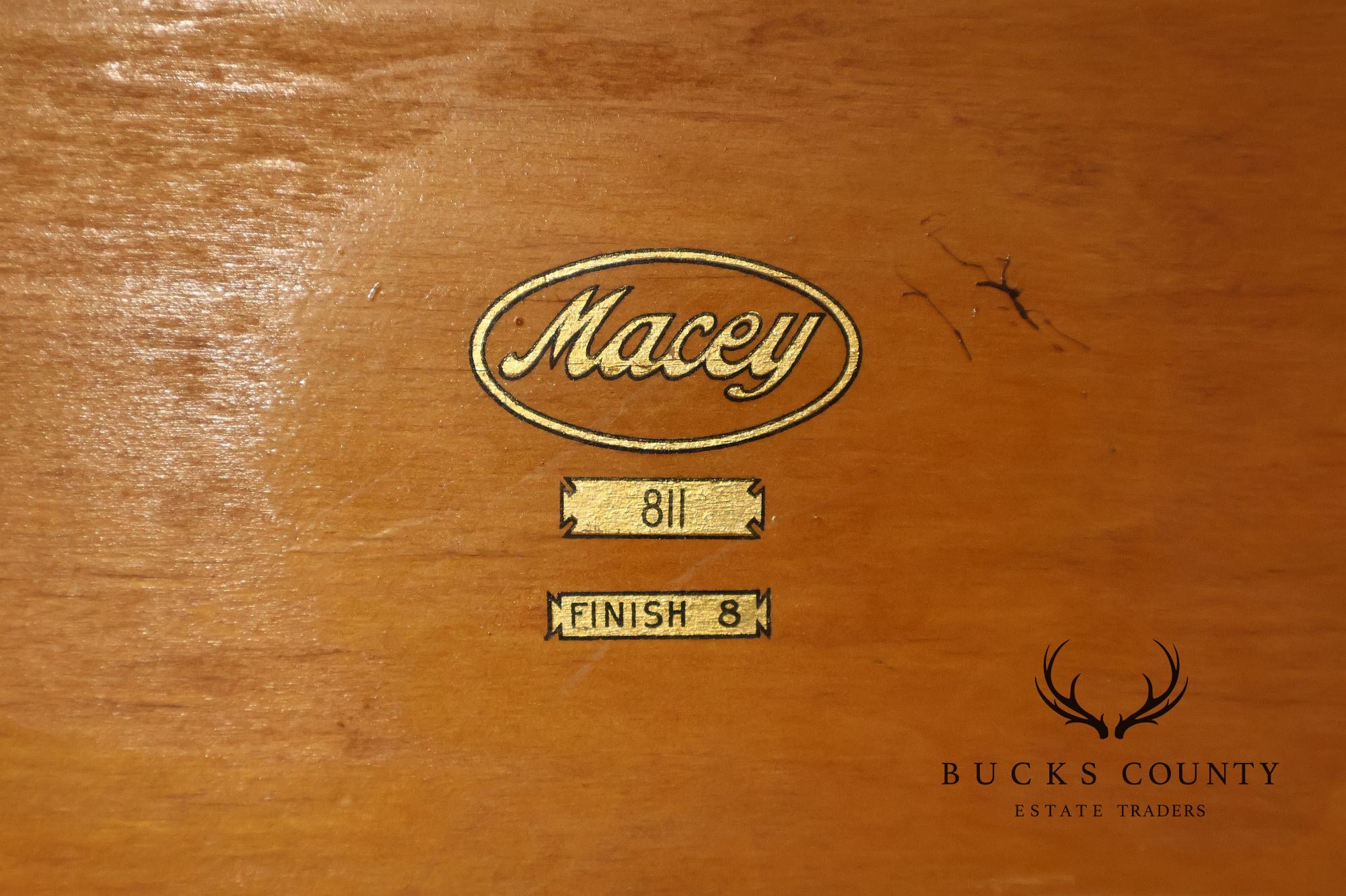Macey Antique Oak Three Section Barrister Bookcase