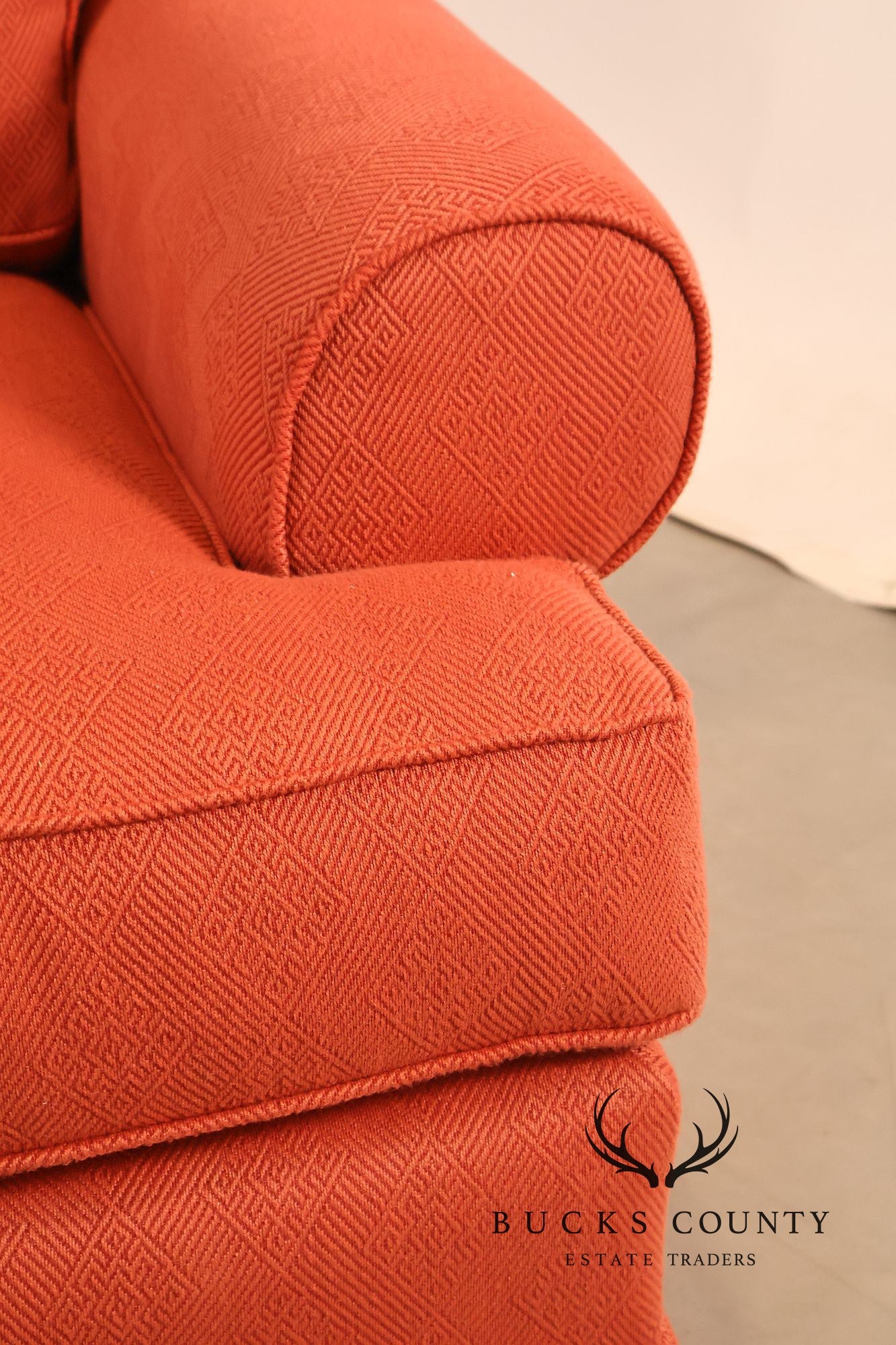 Miles Talbott Left-Facing Custom Upholstered Sectional Sofa