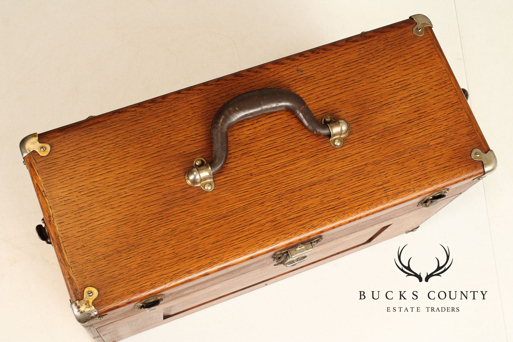 Vintage Oak Union Machinist's Tool Chest