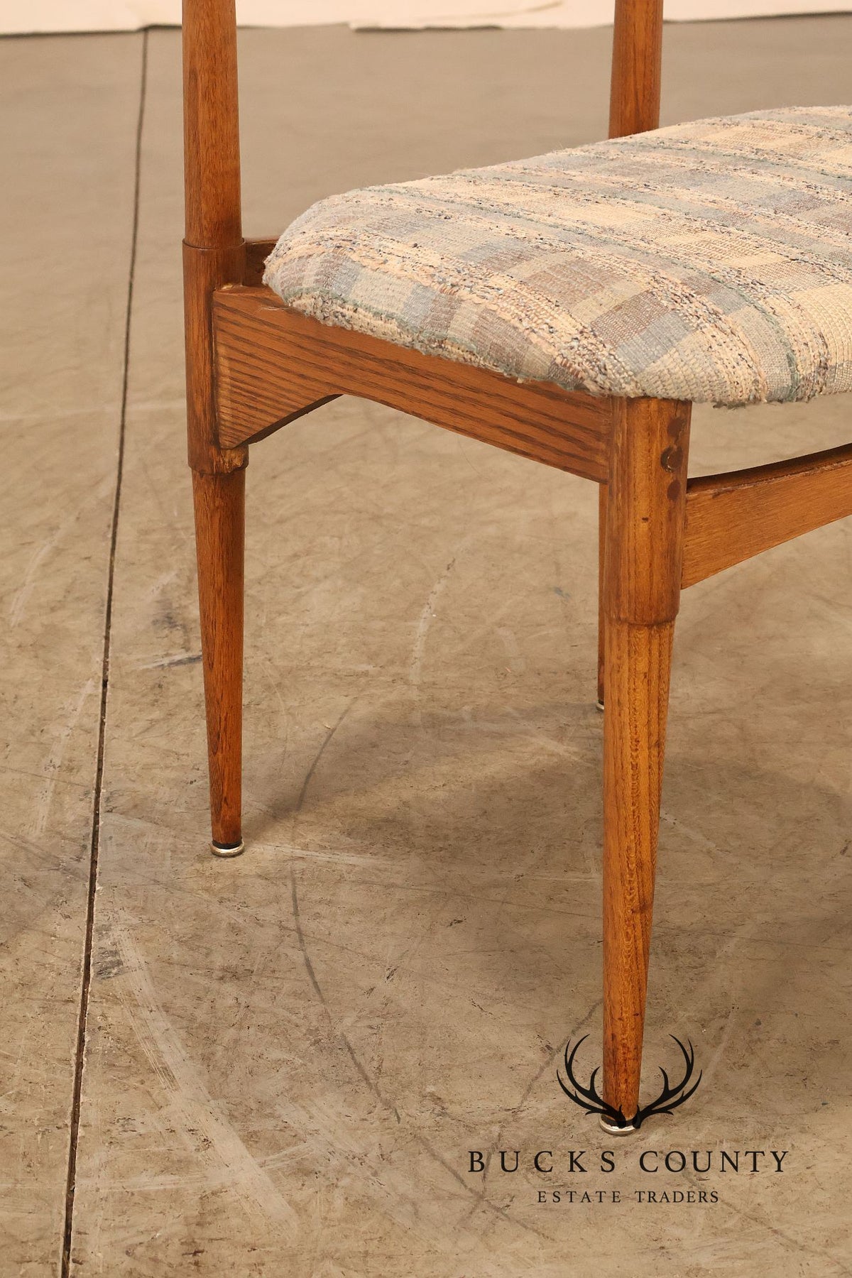 Lane Perception Mid Century Modern Walnut Side Chair