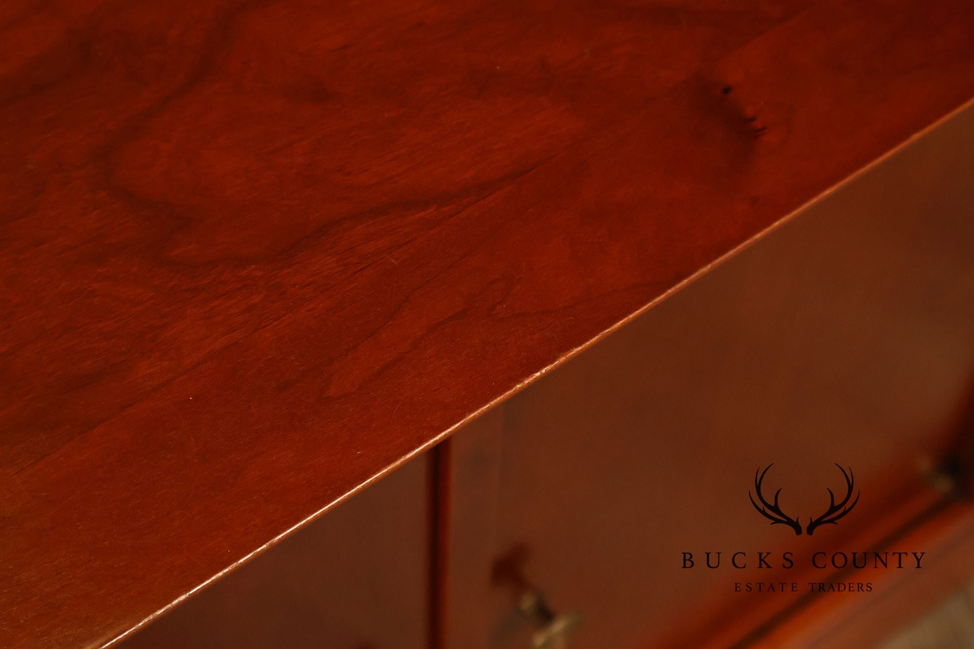Grange French Louis Philippe Cherry Wood Nightstand