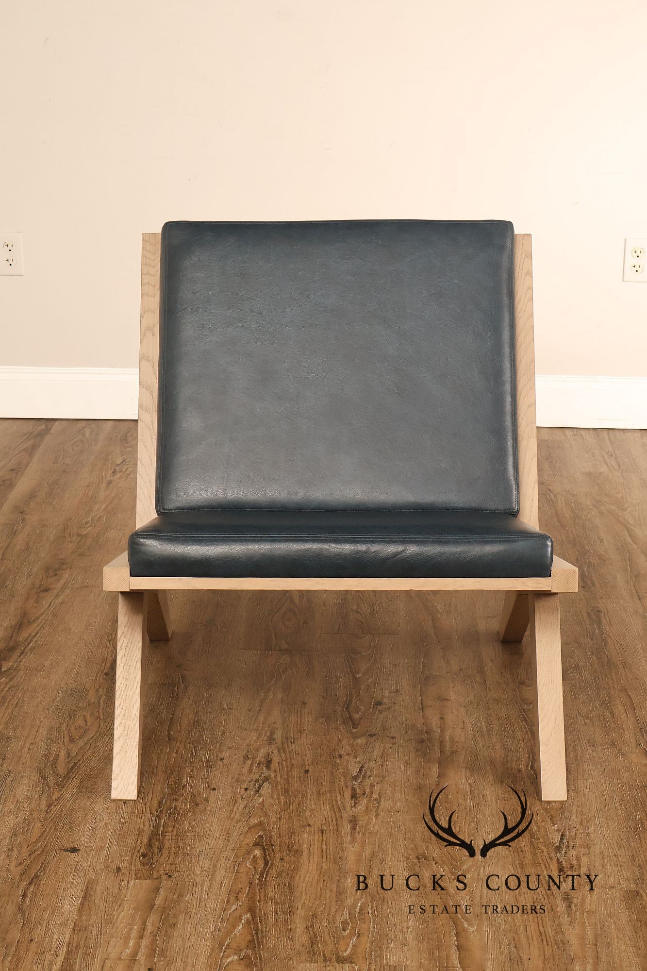 Stickley Portfolio 120 Collection Leather Kepner Chair