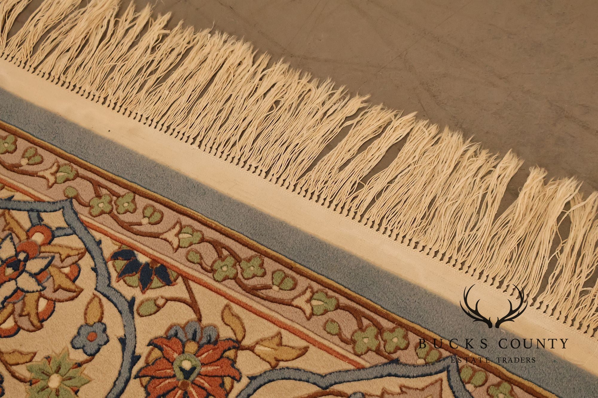 Persian Style Hand Knotted Wool Area Rug