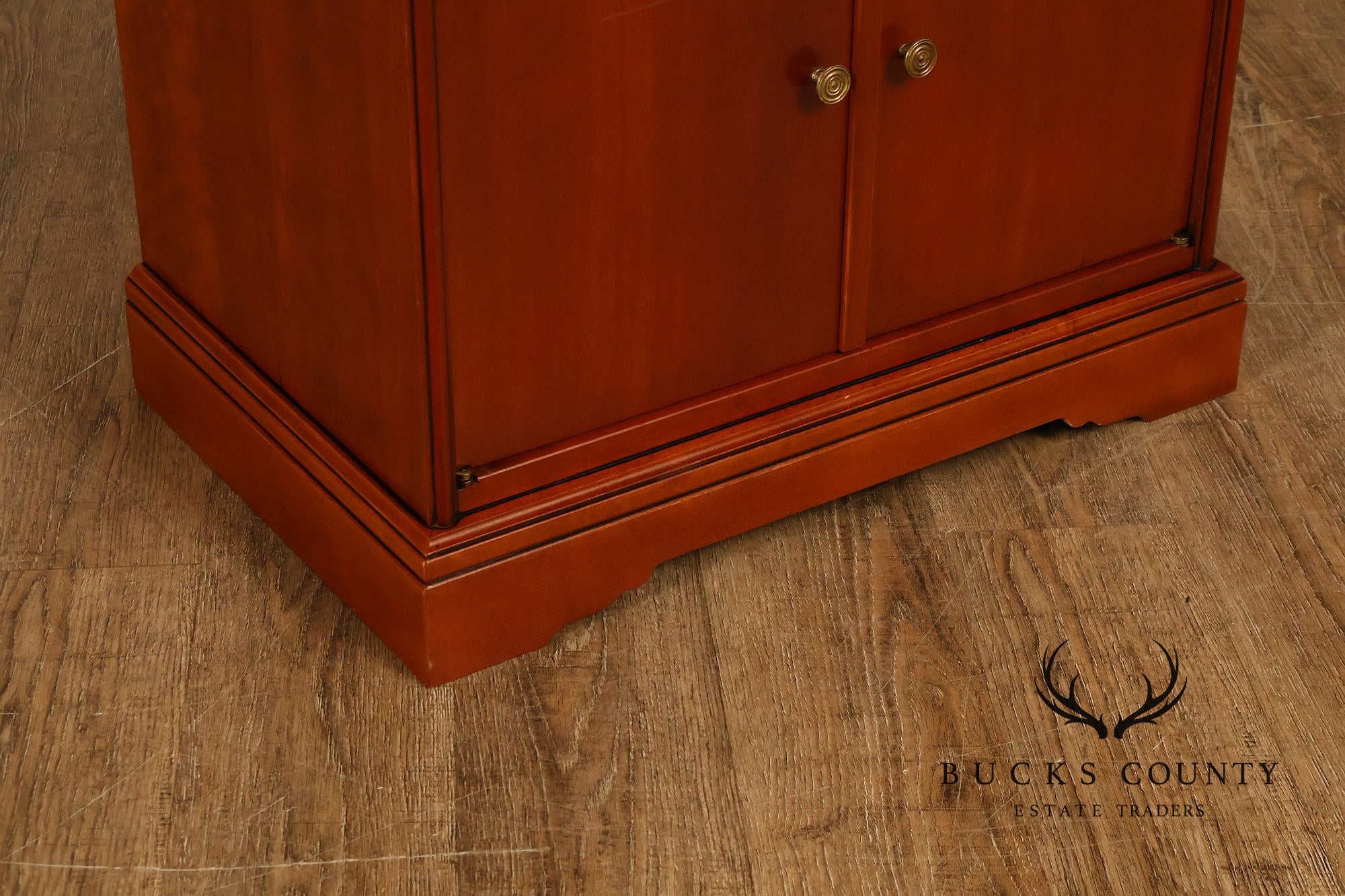 Grange French Louis Philippe Cherry Wood Nightstand