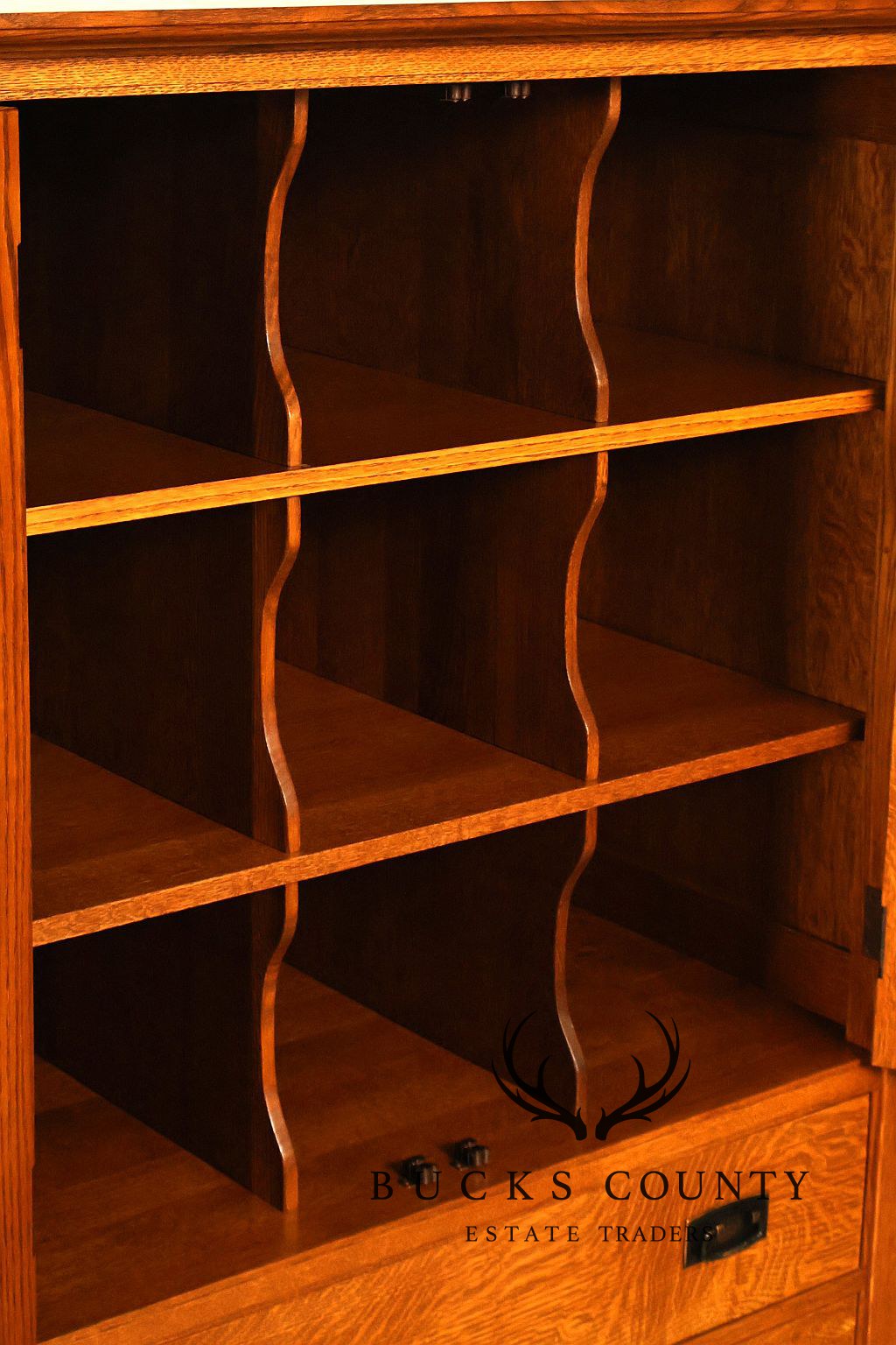 Stickley Mission Collection Oak Door Chest