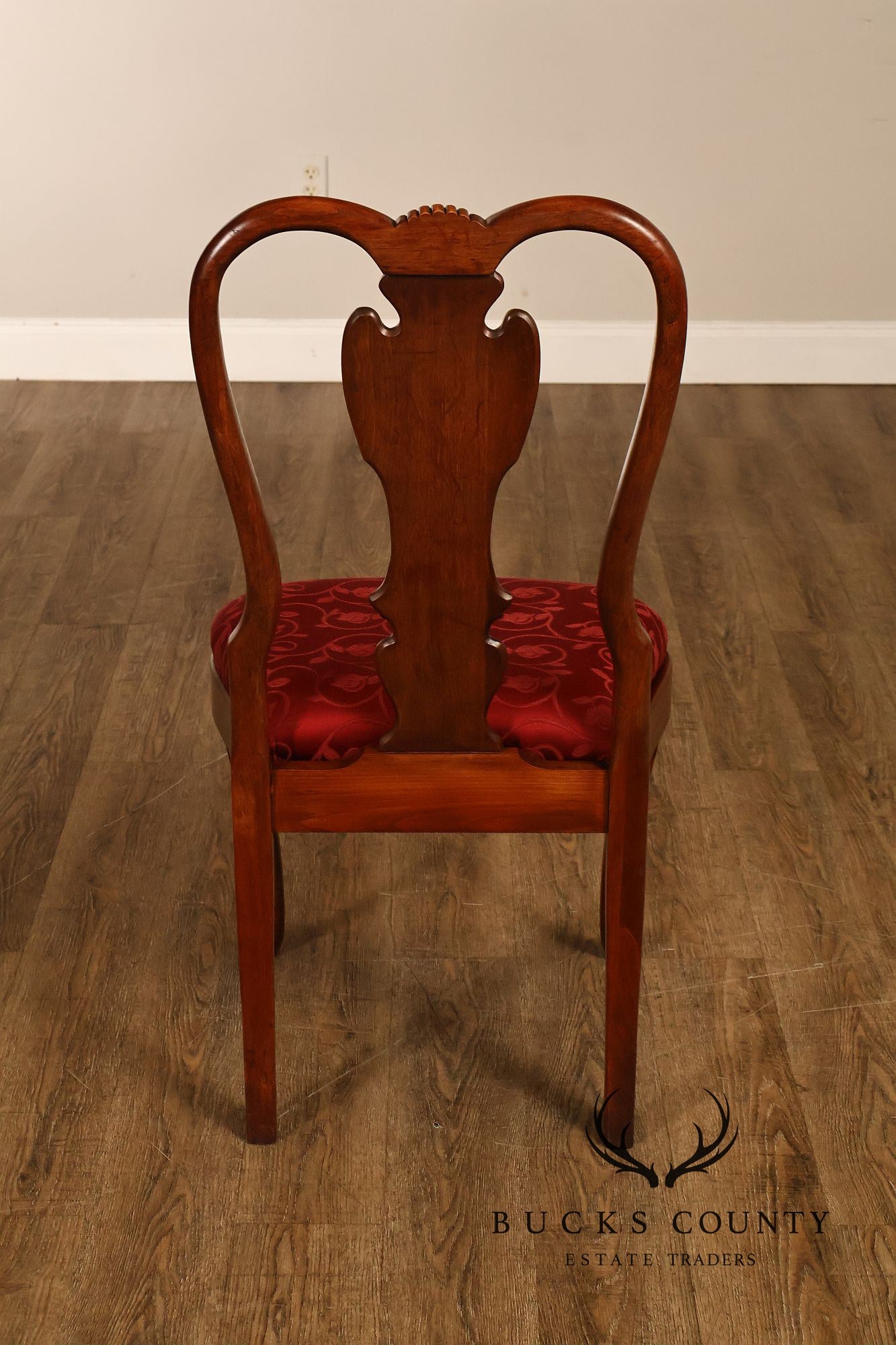 Pennsylvania House Set Of 10 Queen Anne Cherry Dining Chairs