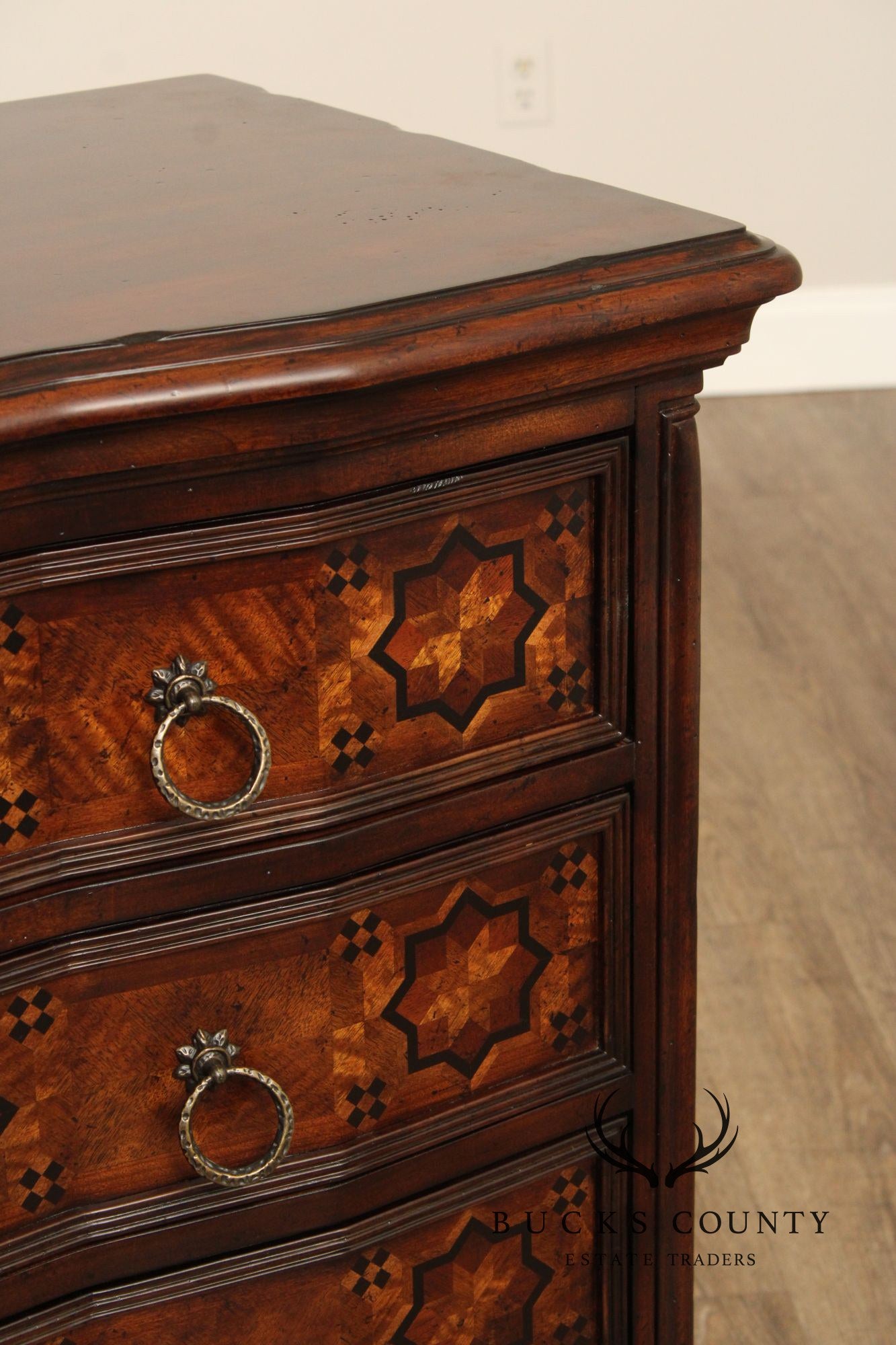 Hooker 'Seven Seas' Parquetry Chest of Drawers