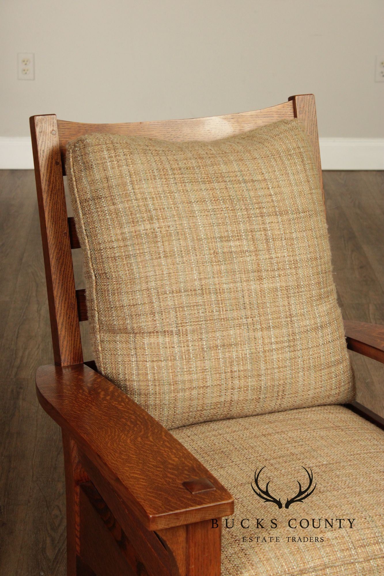 Stickley Mission Collection Oak Lounge Chair