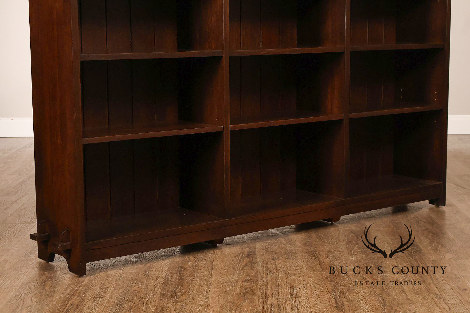 Stickley Mission Collection Oak Open Bookcase