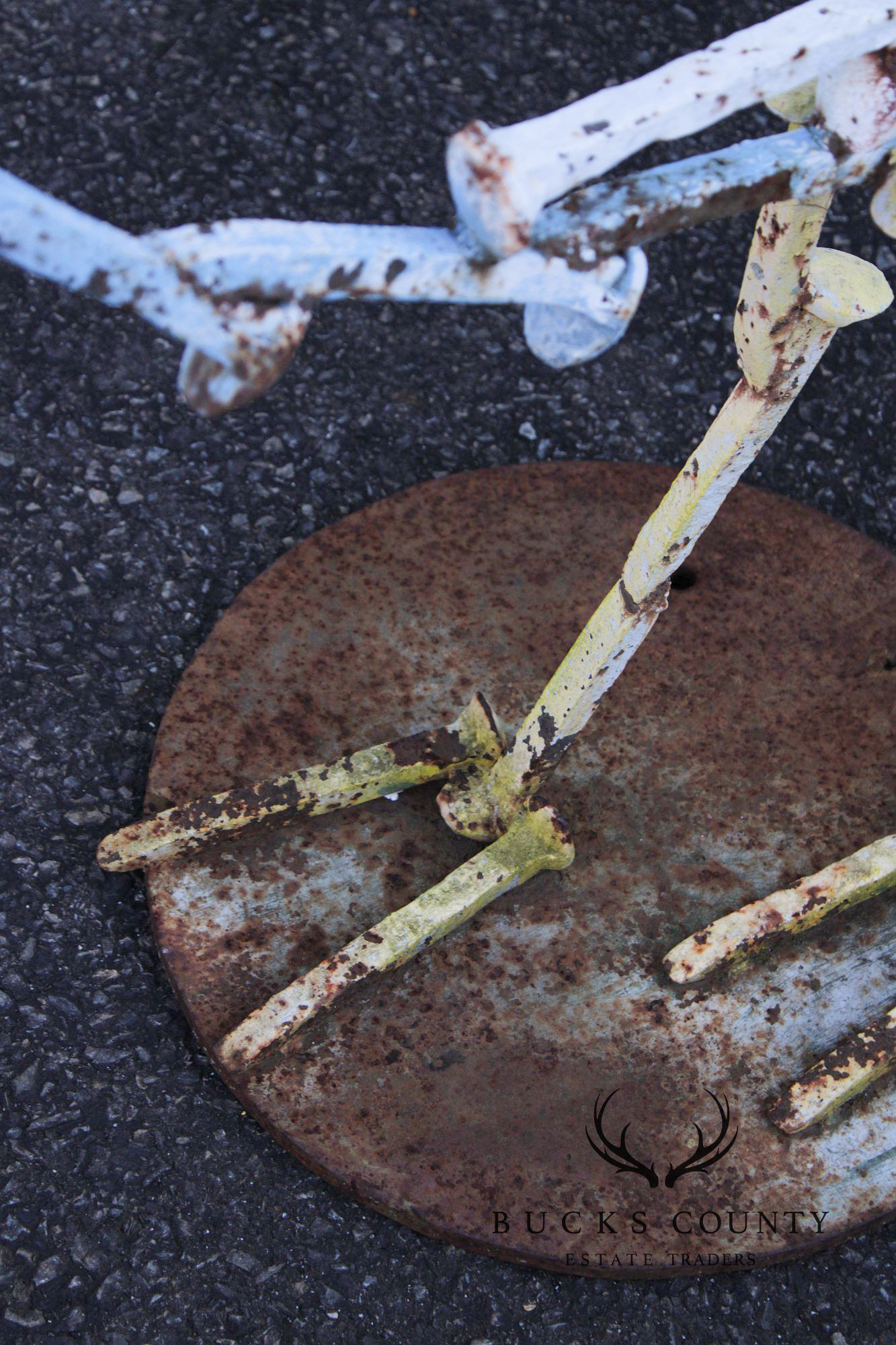 Industrial Metal Rooster Sculpture Garden Statue