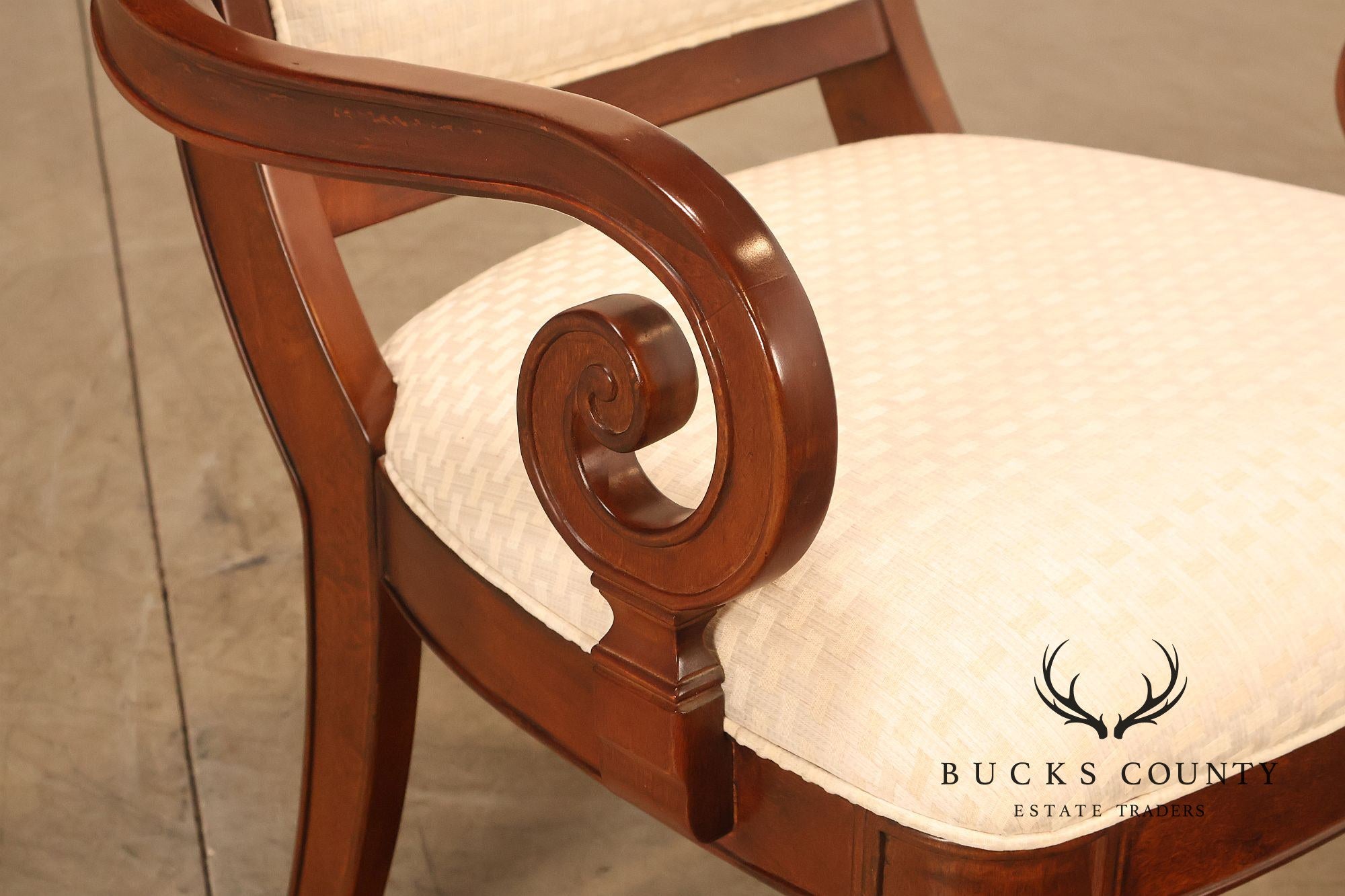 Pennsylvania House Set Of Eight French Style Dining Chairs