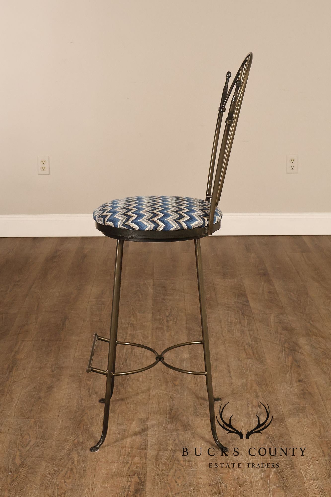 Charleston Forge Set of Three Swivel Bar Stools