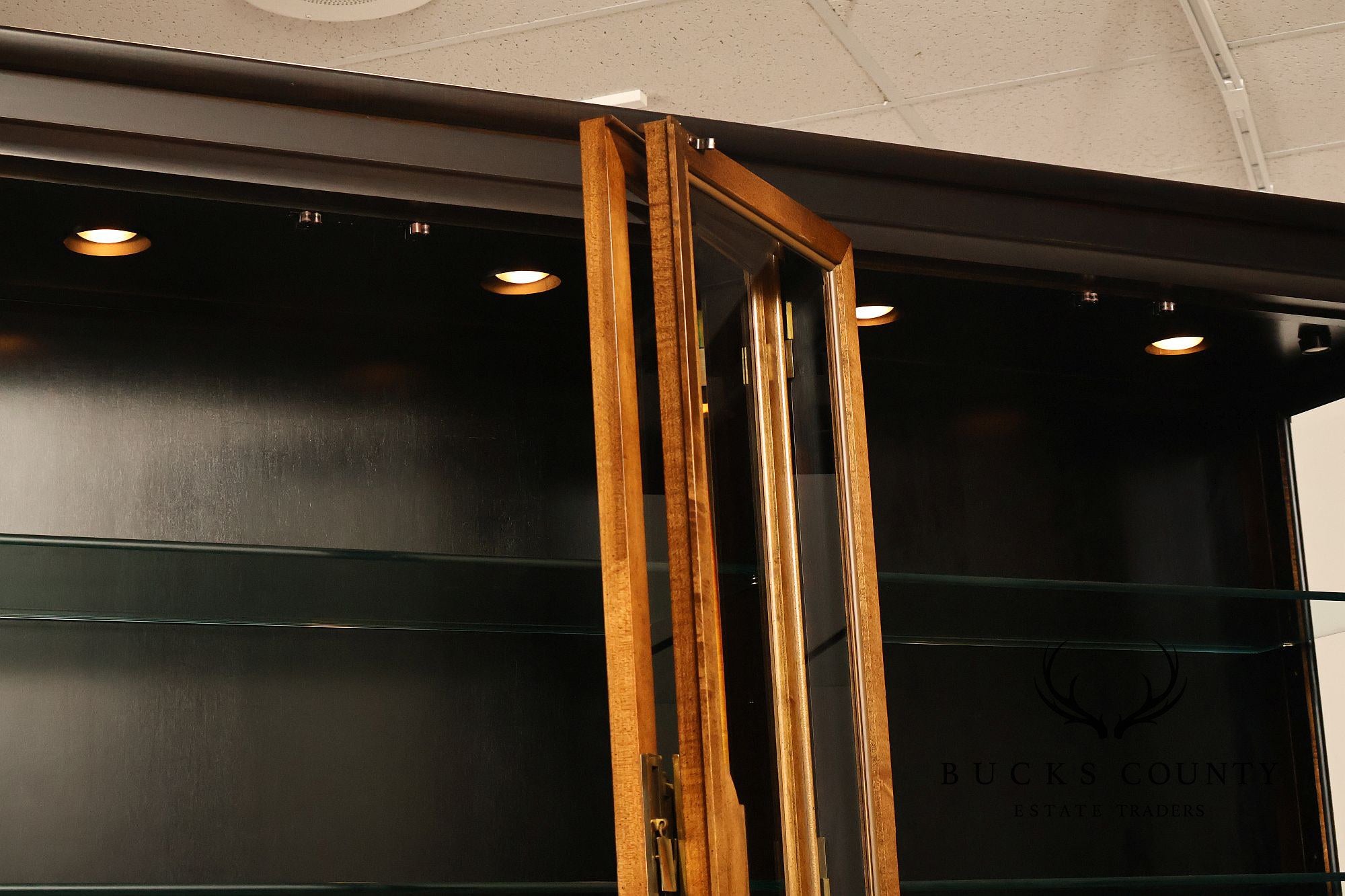 Century Furniture 'Chin Hua' Two Piece China Cabinet