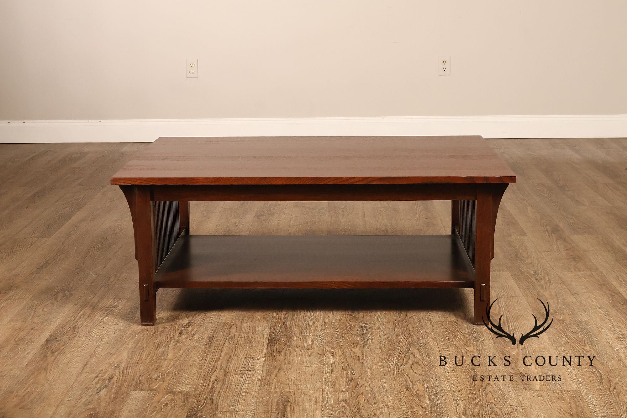 Stickley Mission Collection Oak Cocktail Table