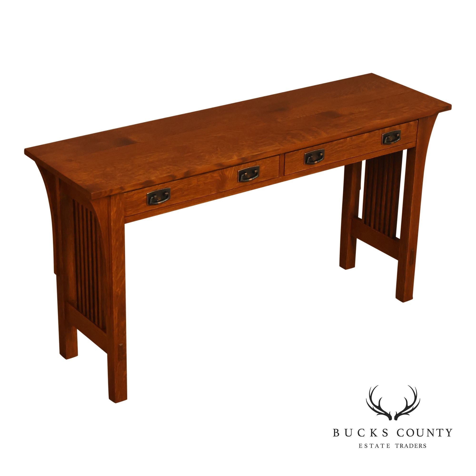 Stickley Mission Collection Oak Sofa Table