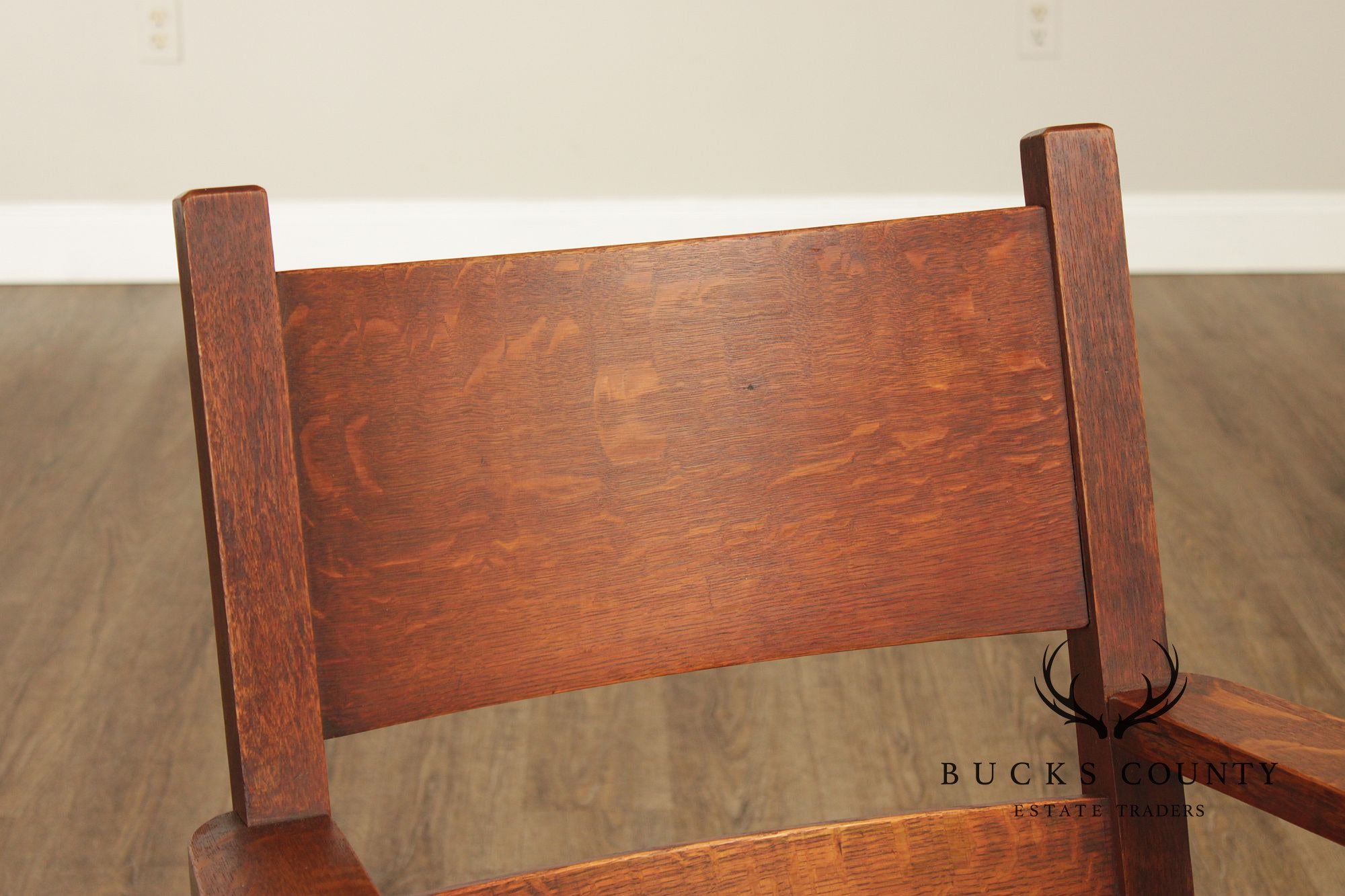 Antique Mission Oak Rocking Chair