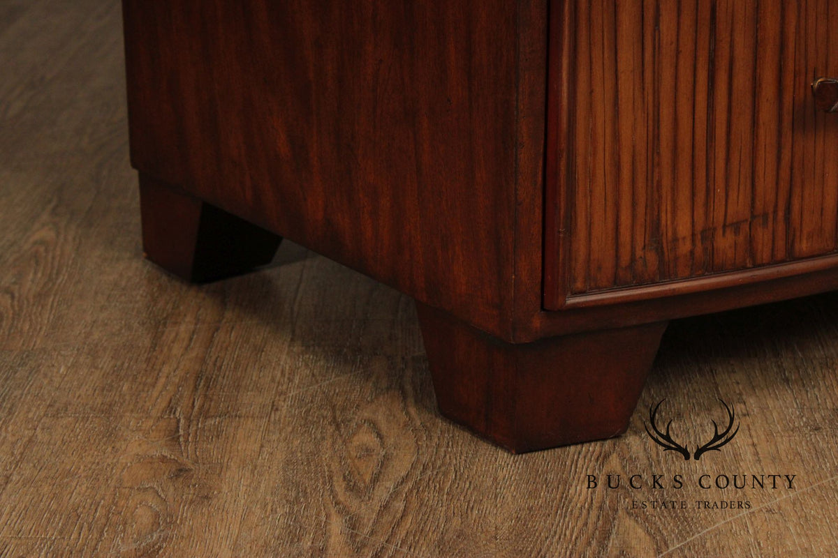 Ethan Allen Faux Bamboo Chest of Drawers