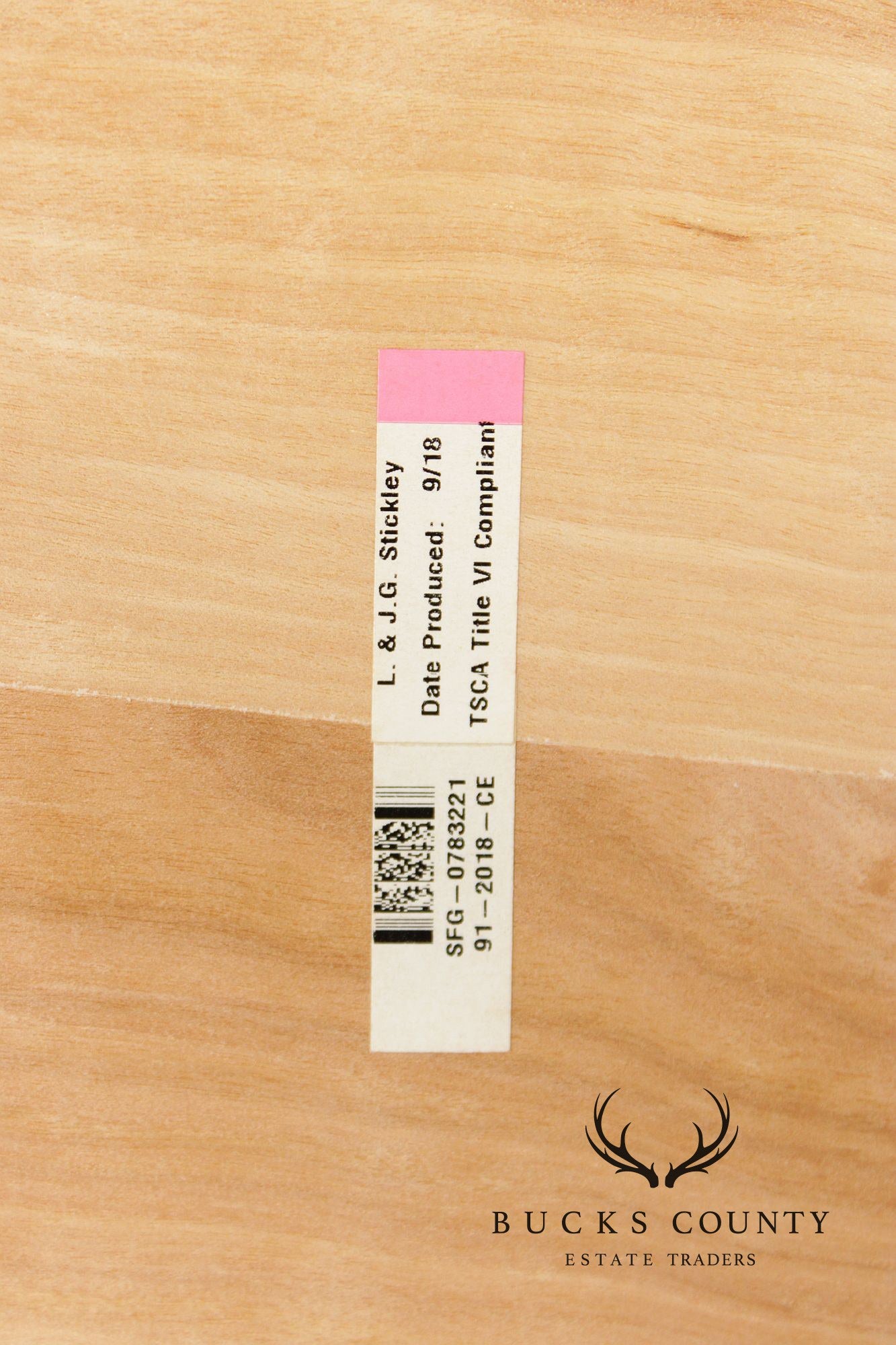 Stickley 2018 Collector Edition Cherry Dragonfly Desk