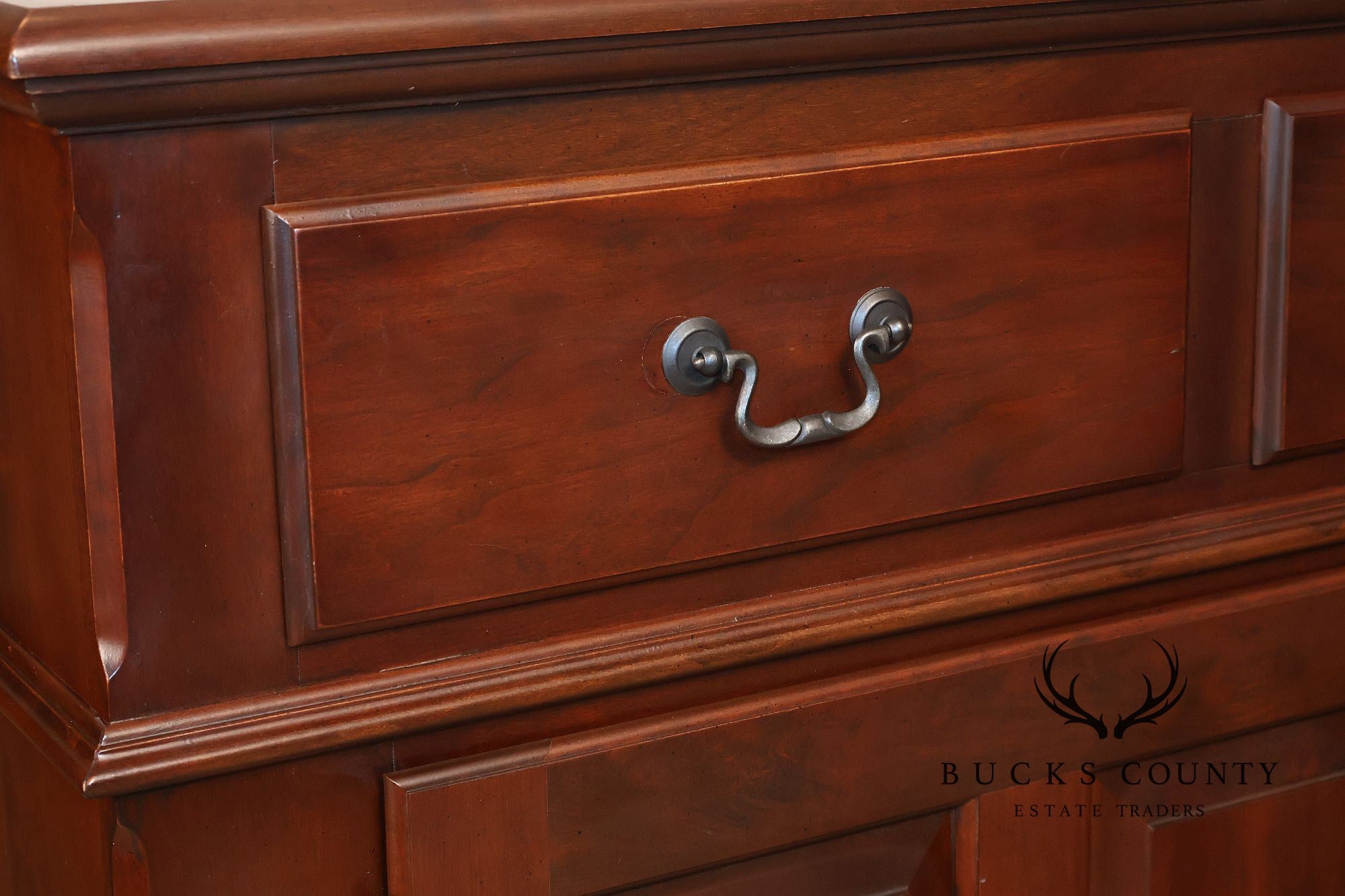 Hitchcock Colonial Style Cherry Three-Drawer Server