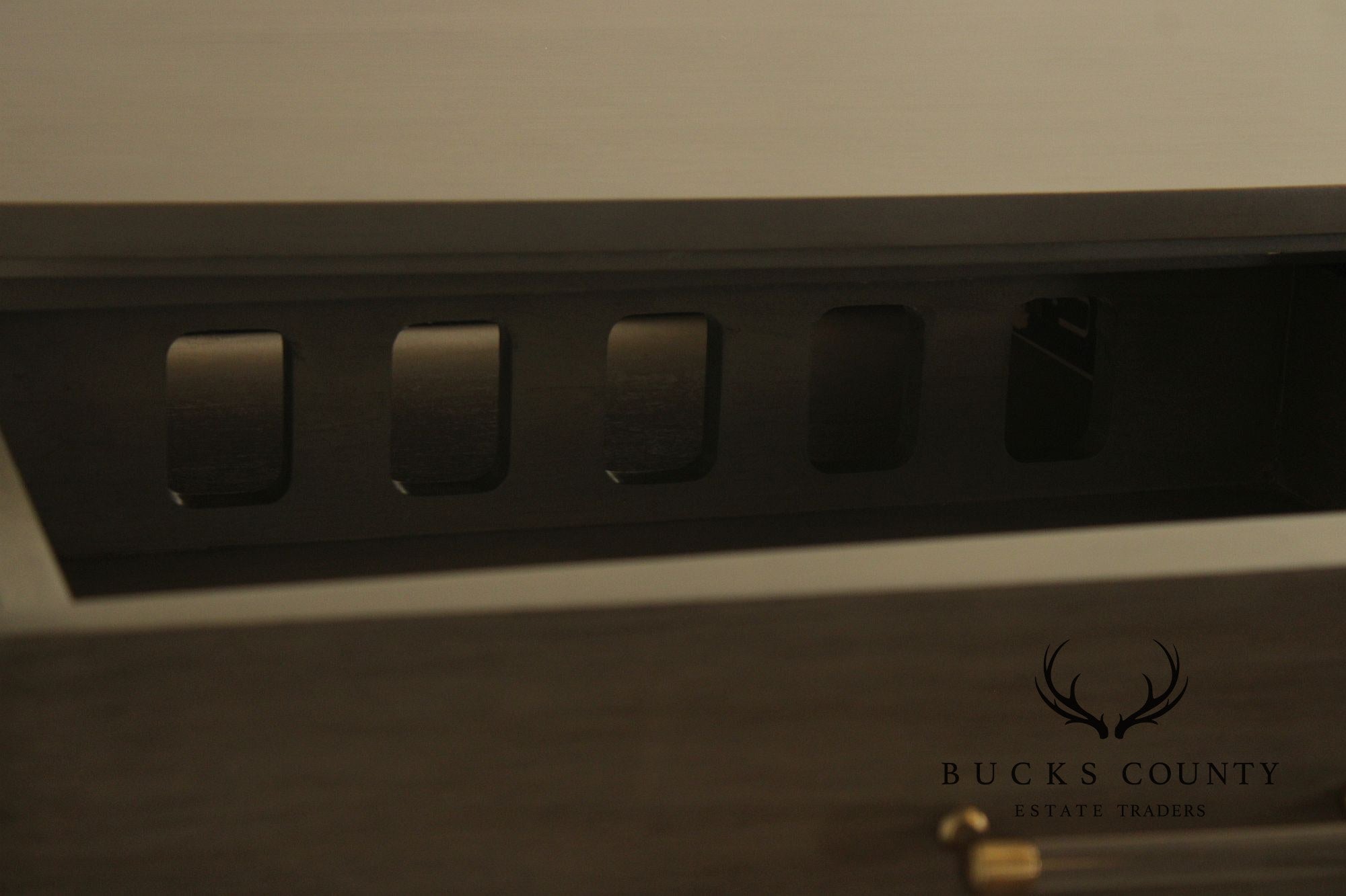 Stanley Furniture Mulholland Collection Gray Media Chest