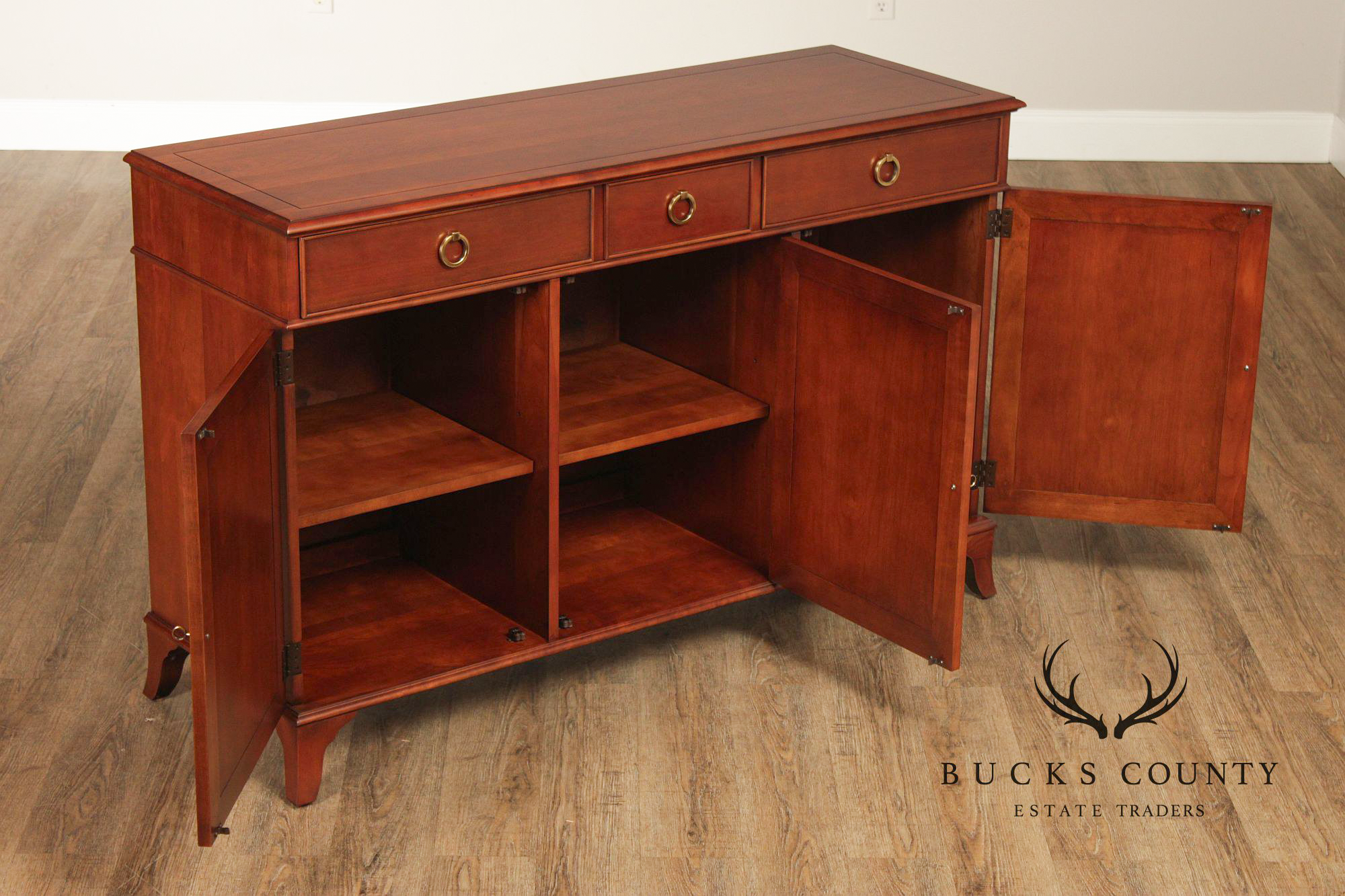 Harden Furniture Co. Cherry Sideboard Cabinet