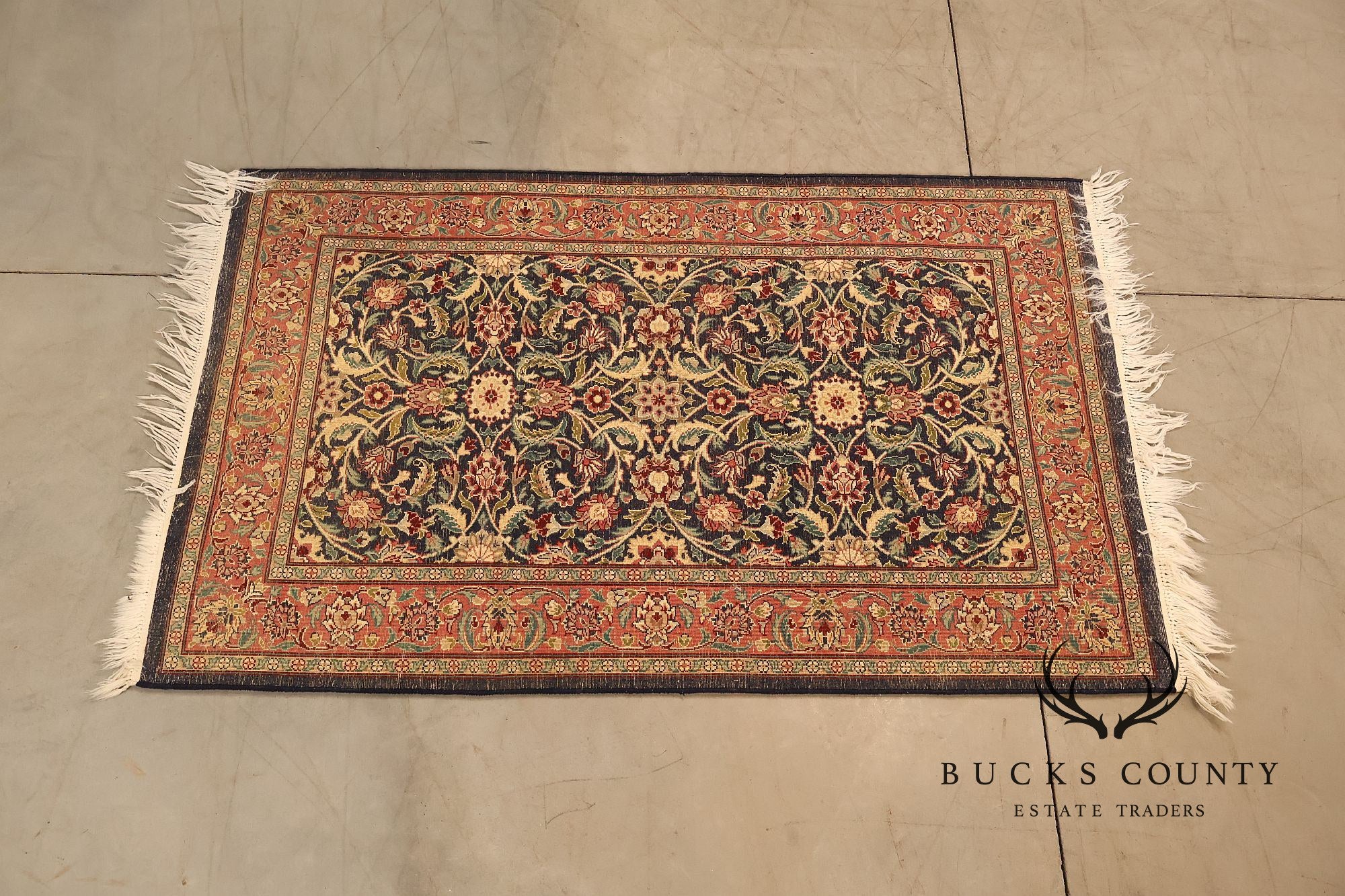 Persian Kashan Style Hand Tied Rug — 31"  x 55"