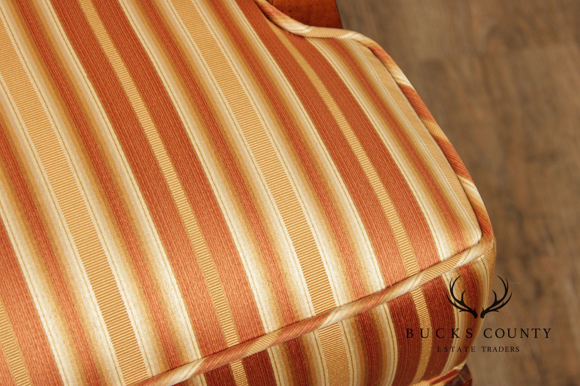 Century Chair Co. Art Deco Style Pair of Armchairs