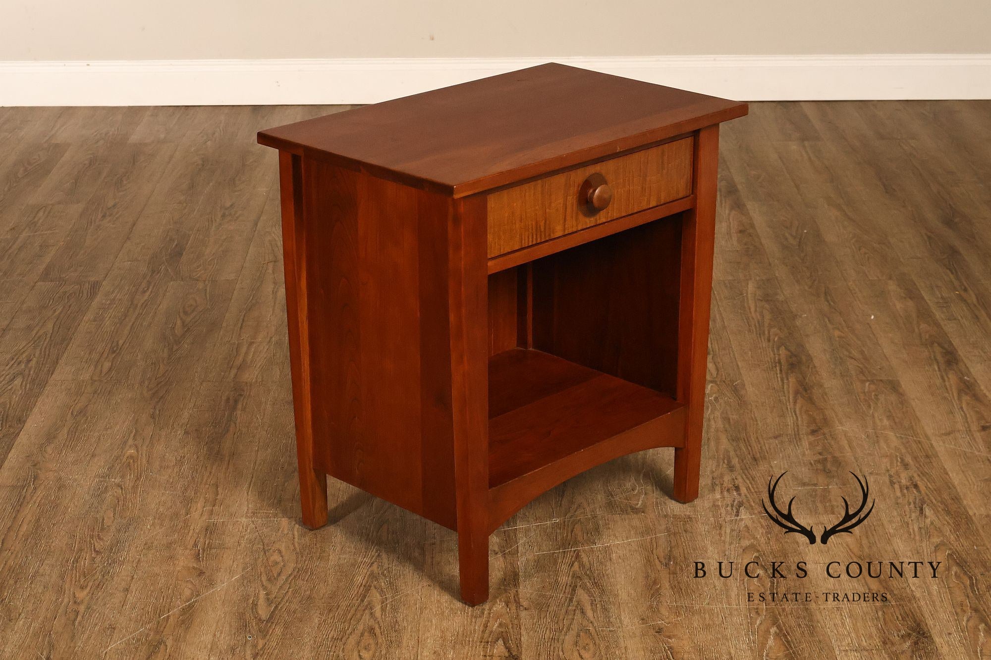 Stickley Harvey Ellis Cherry Open Nightstand