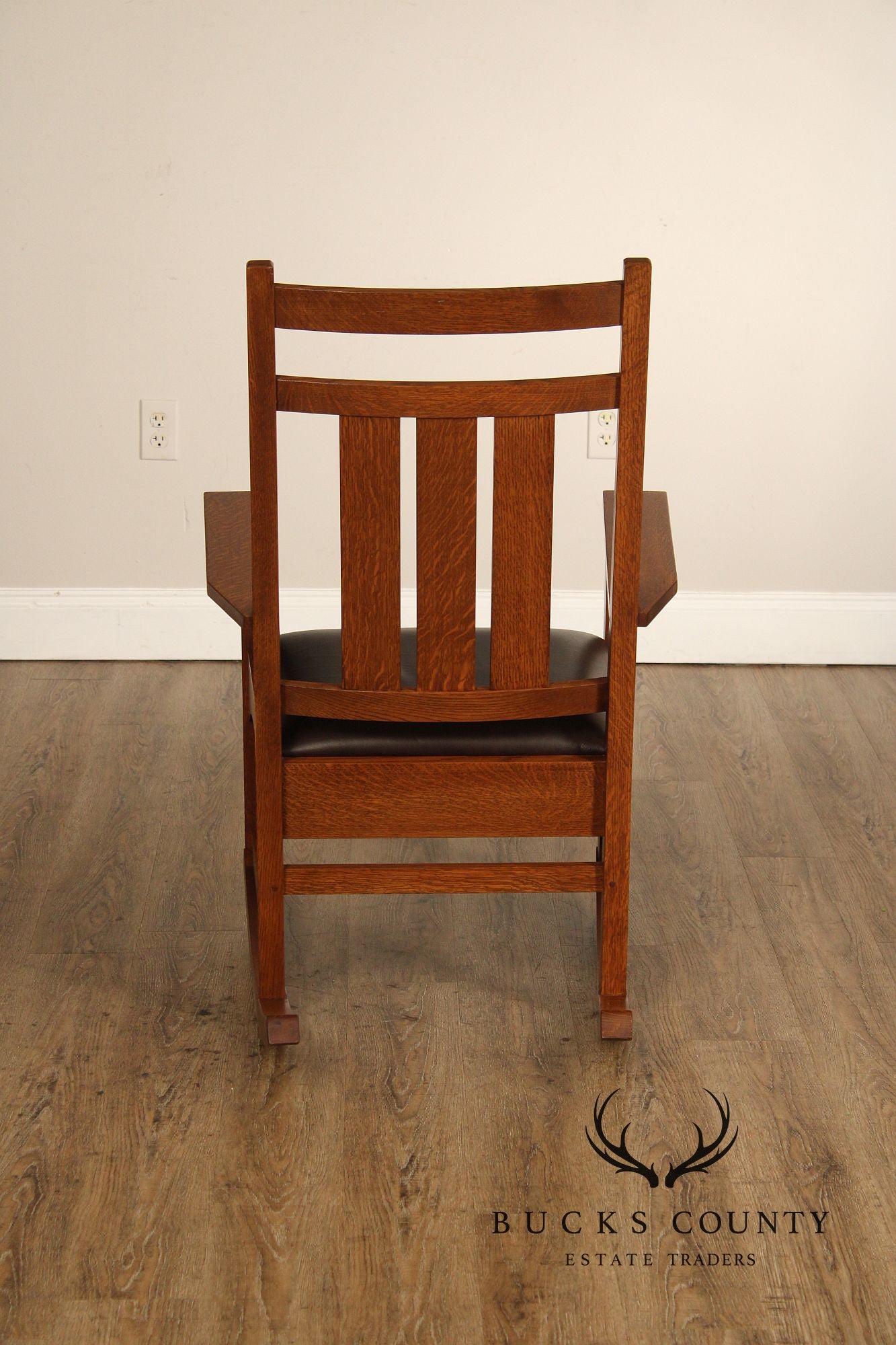 Stickley Mission Collection Harvey Ellis Oak Rocking Chair