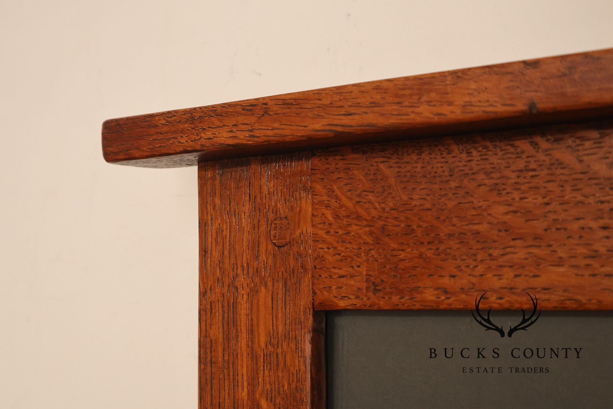 Arts And Crafts Mission Style Quarter Sawn Oak Framed Craftsman Print