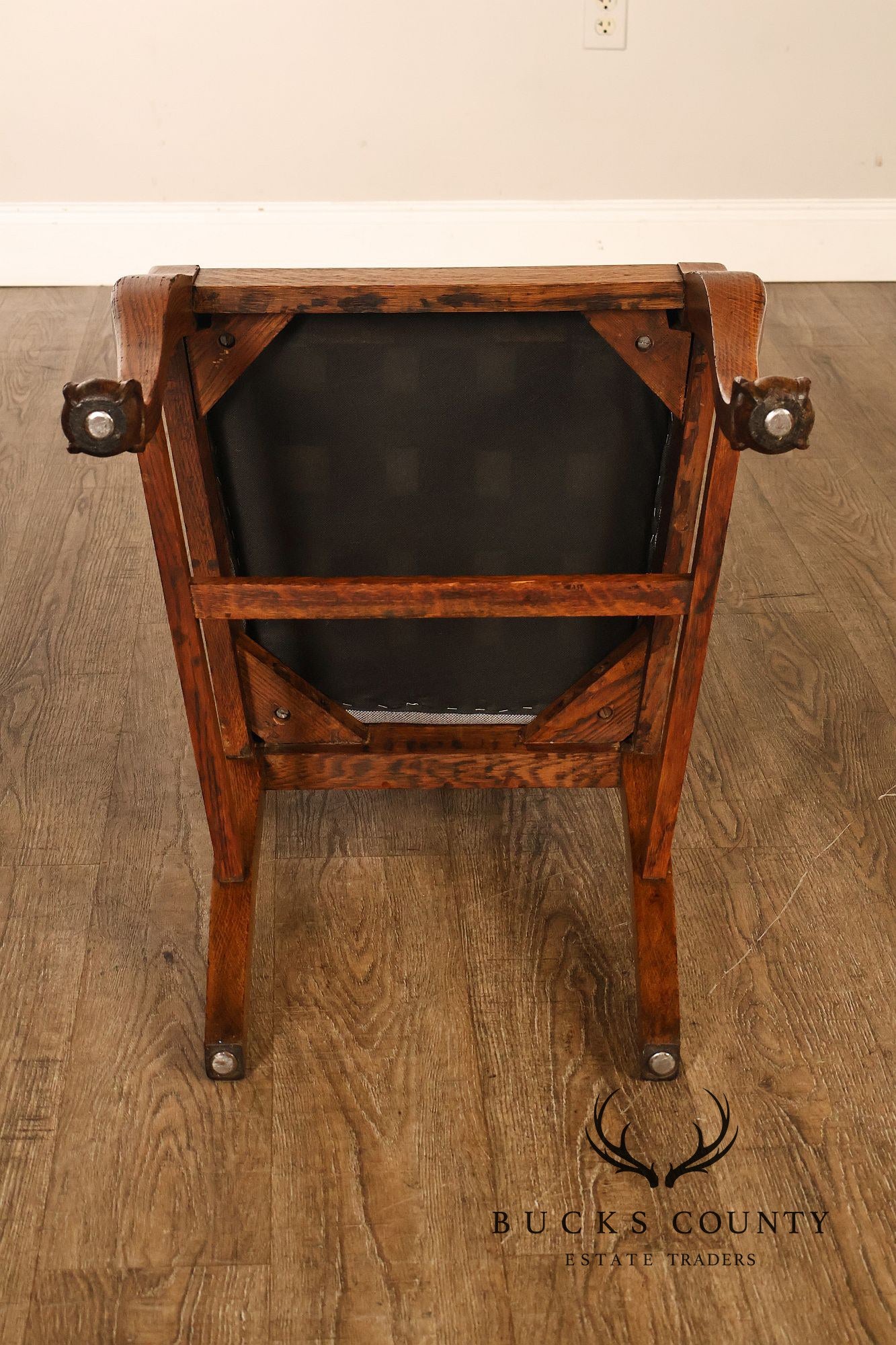 Renaissance Revival Set of Five Carved Oak Dining Chairs