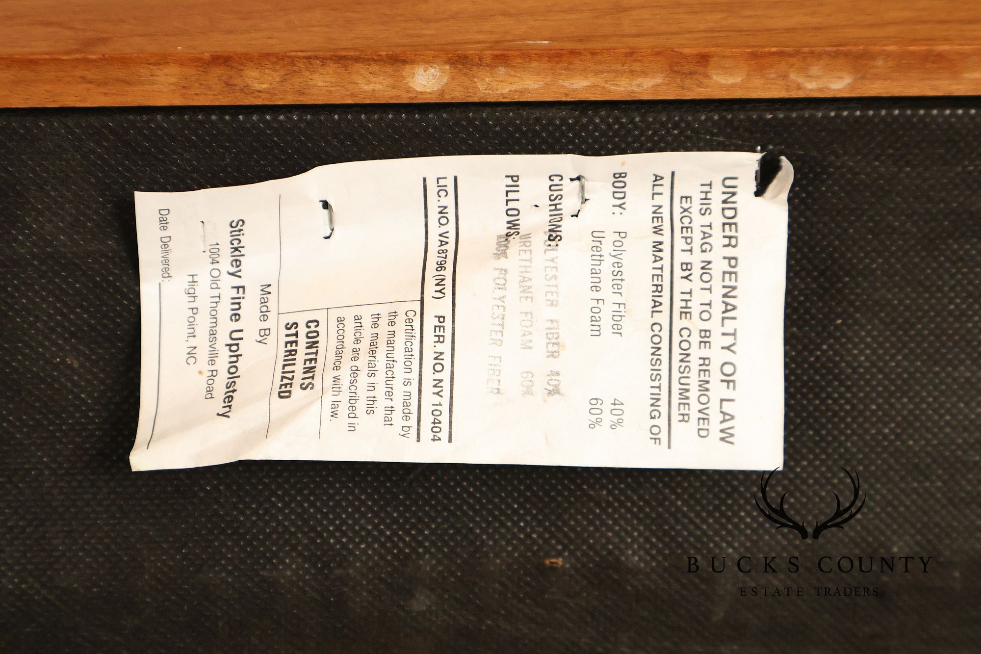 Stickley Mission Collection 'Fayetteville' Cherry Frame Sofa