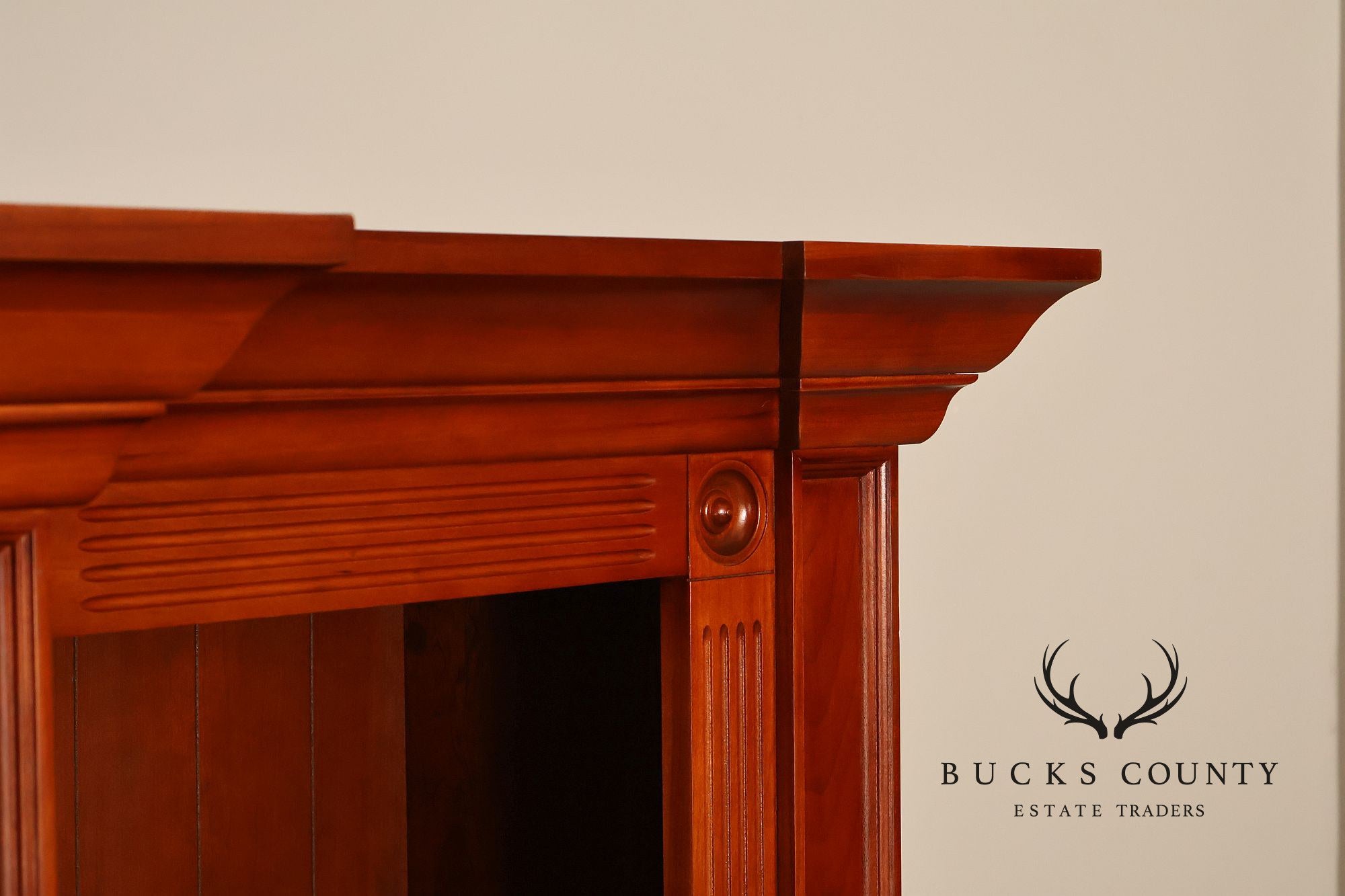 Harden Chippendale Style Cherry Library Bookcase