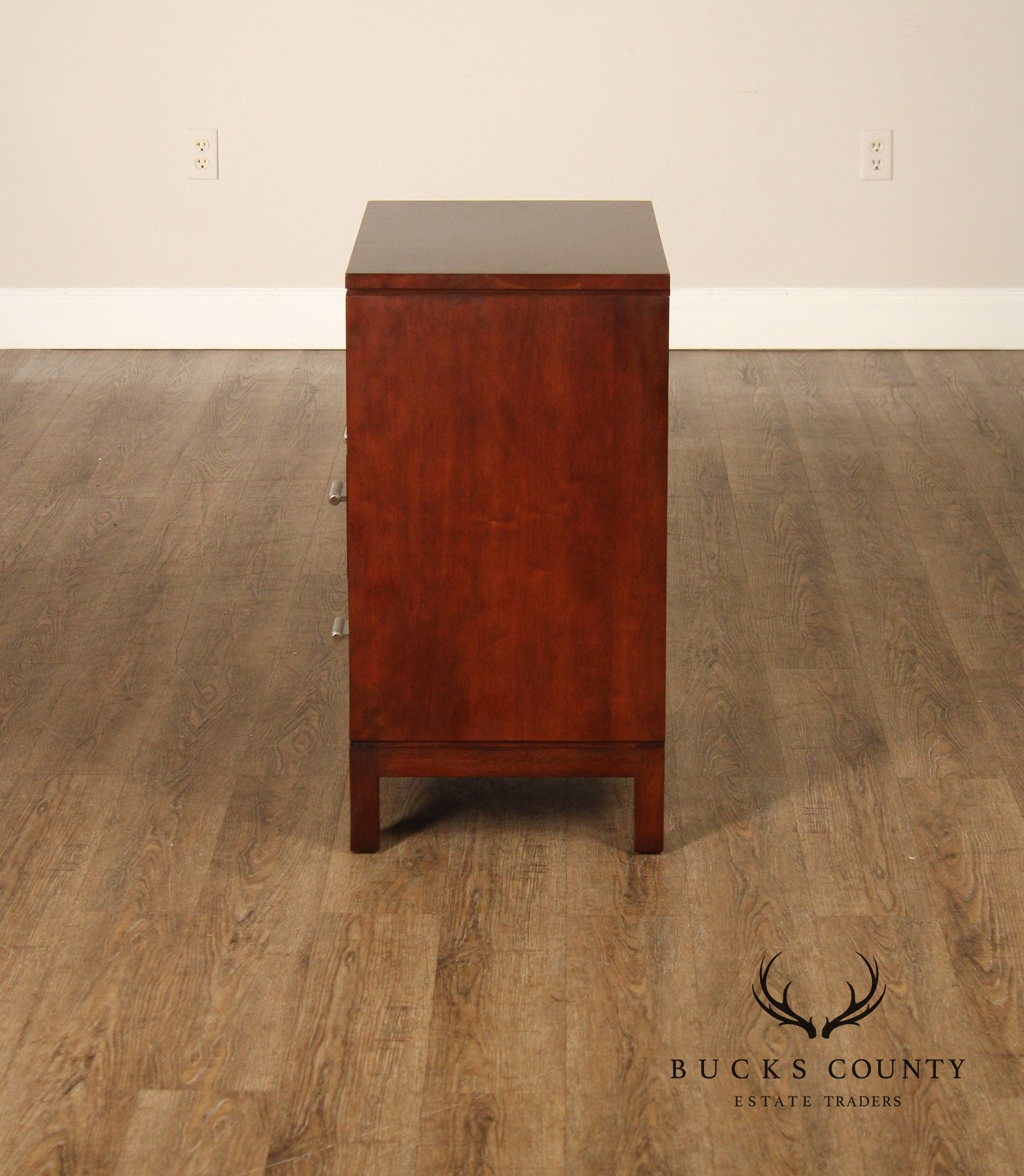 Pair Of Stickley Metropolitan Collection Cherry Nightstands