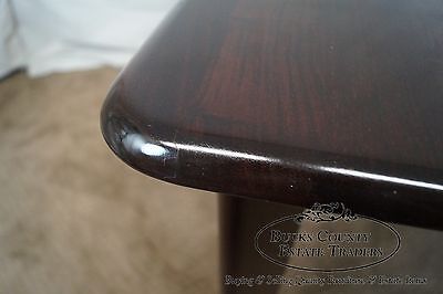 Mid Century Modern Solid Mahogany Danish Dining Table