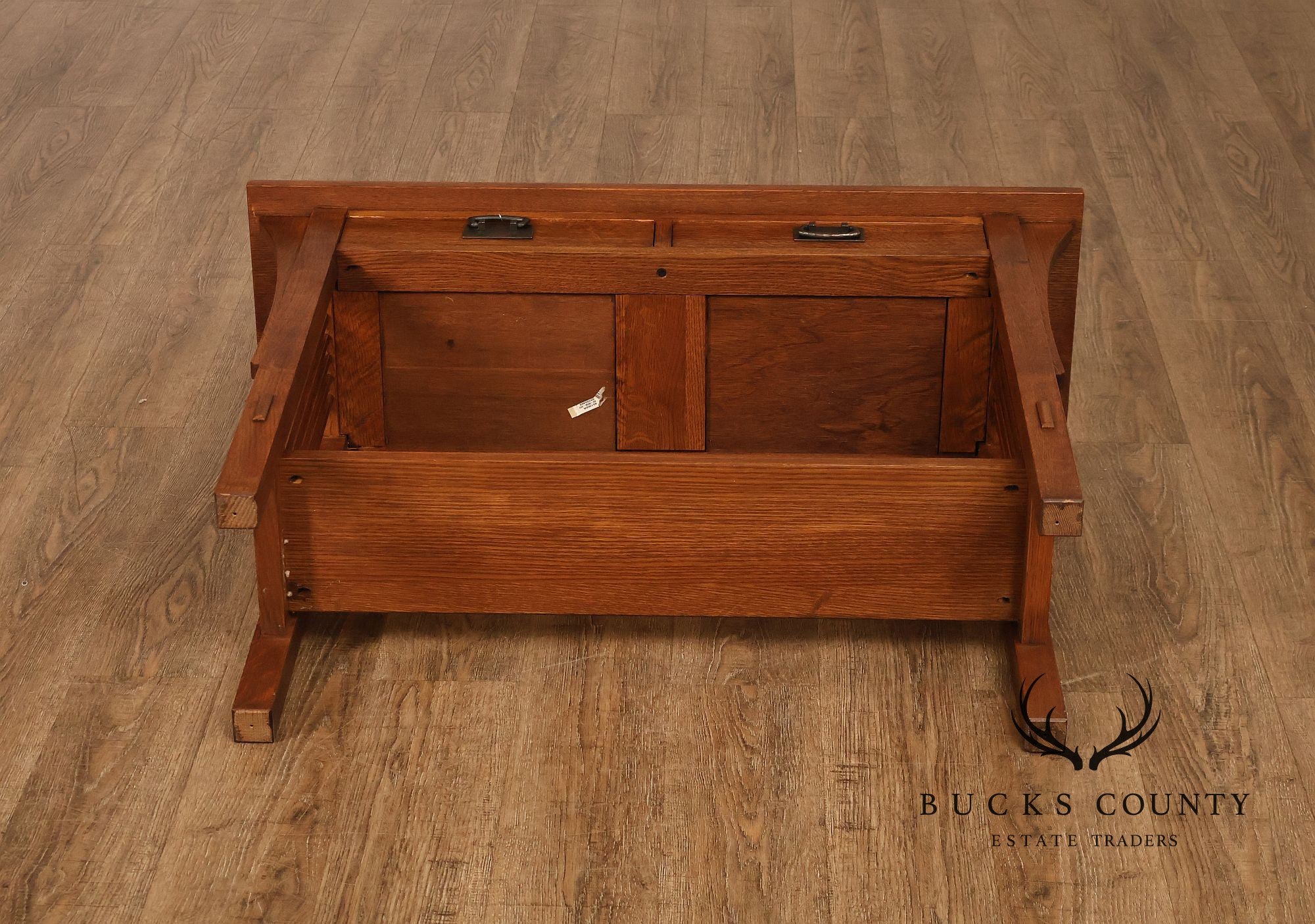 Stickley Mission Collection Oak Console Table