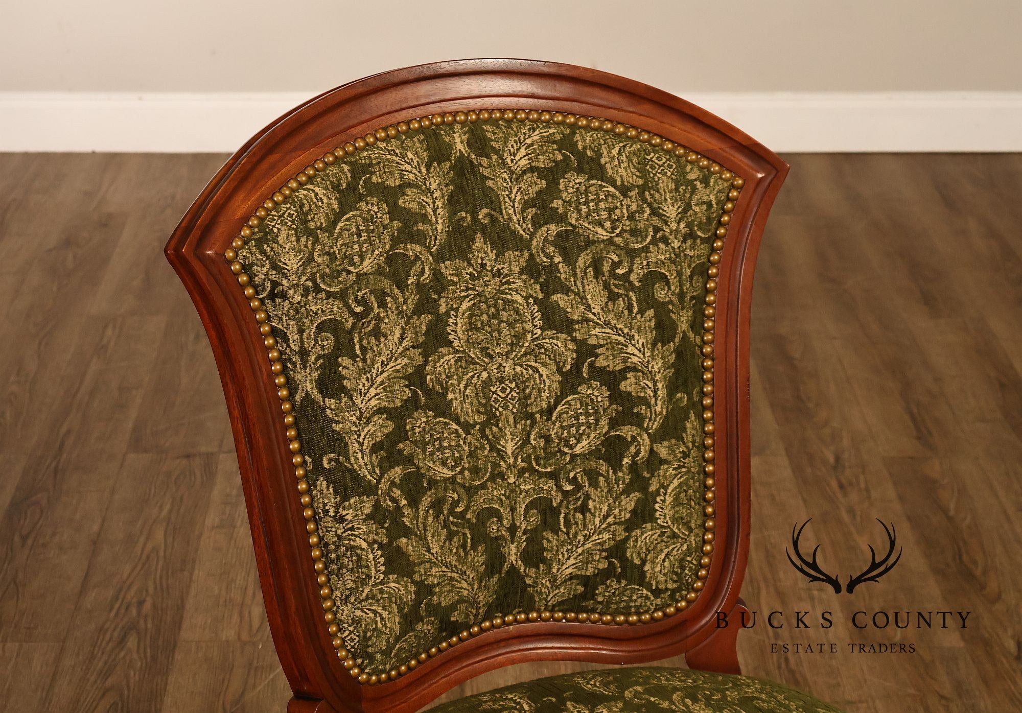 Henredon English Regency Style Set of Eight Mahogany Dining Chairs