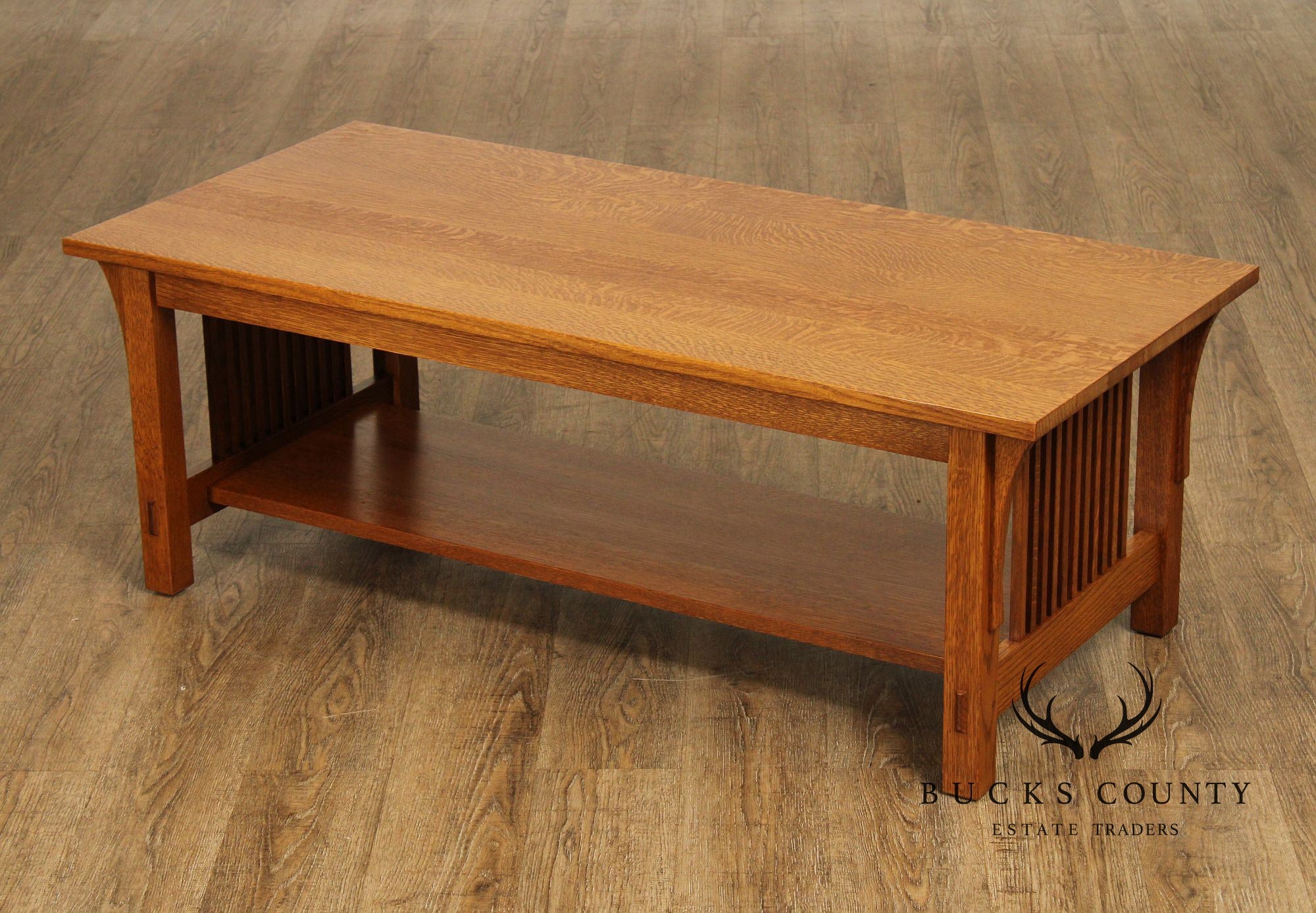 Stickley Mission Collection Oak Coffee Table