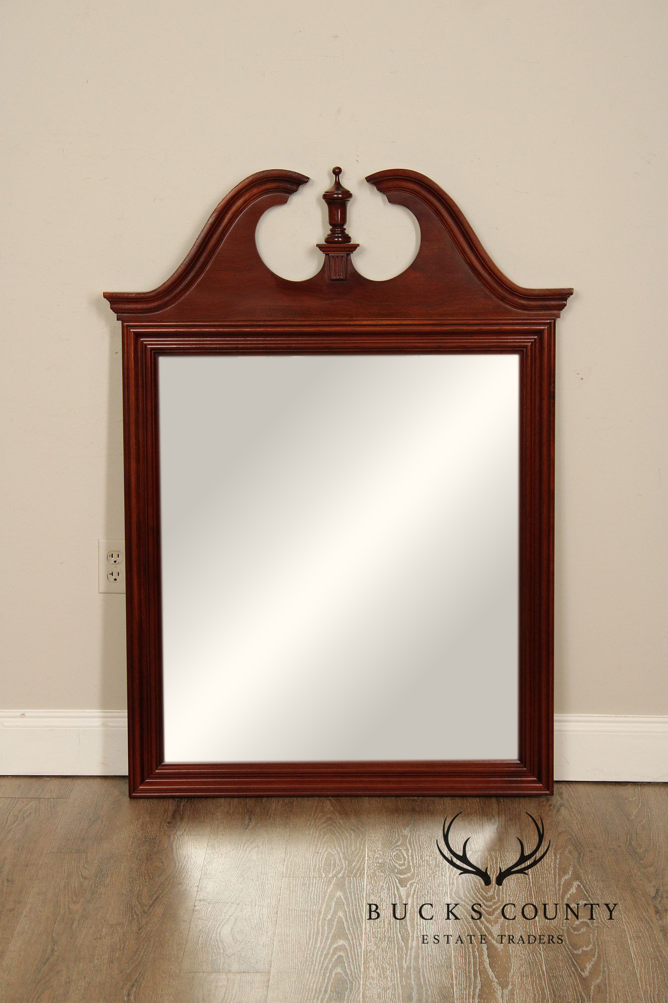 Chippendale Style Cherry Wall Mirror
