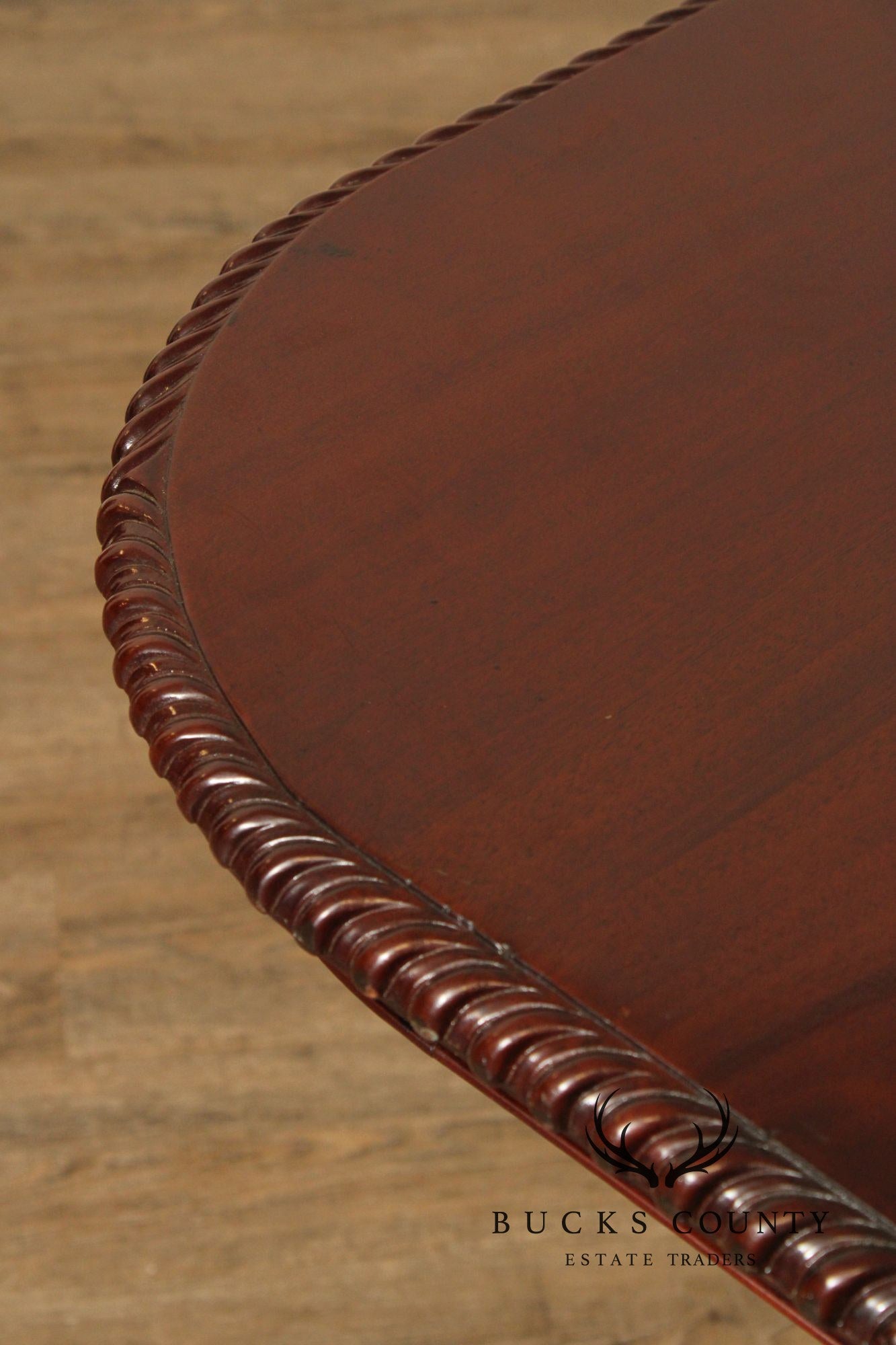 Georgian Style Mahogany Double Pedestal Dining Table