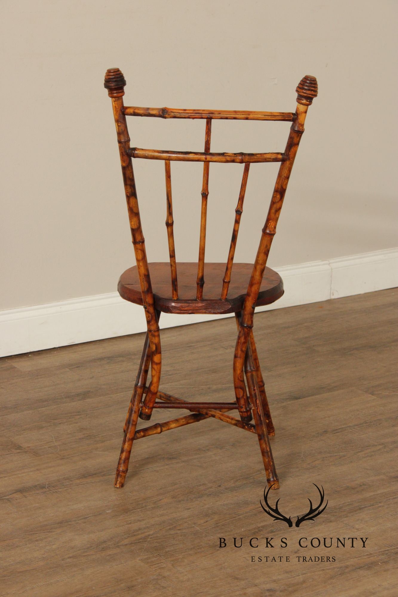 Antique Aesthetic Movement Bamboo Side Chair