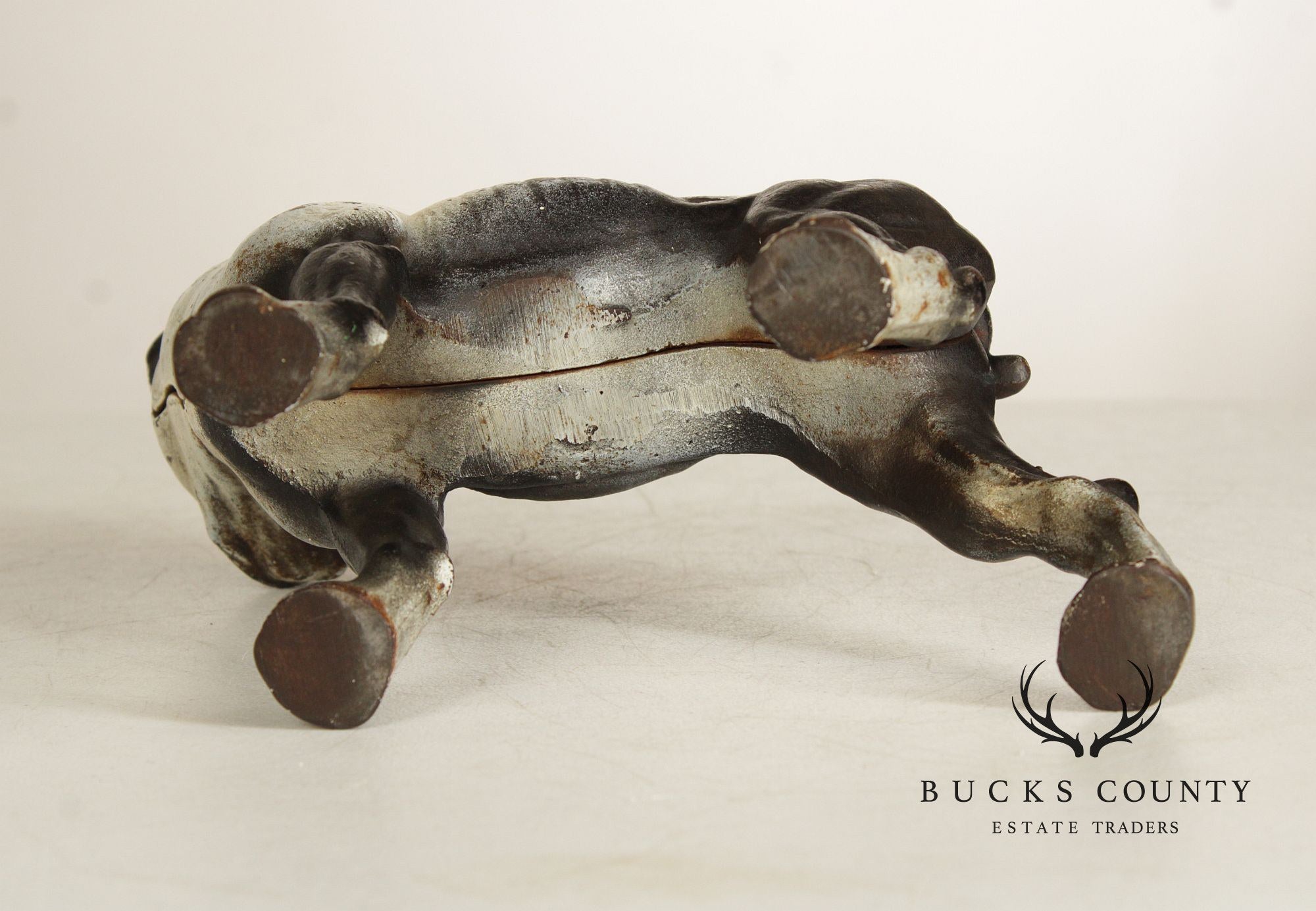 Vintage Cast Iron Boston Terrier Door Stop
