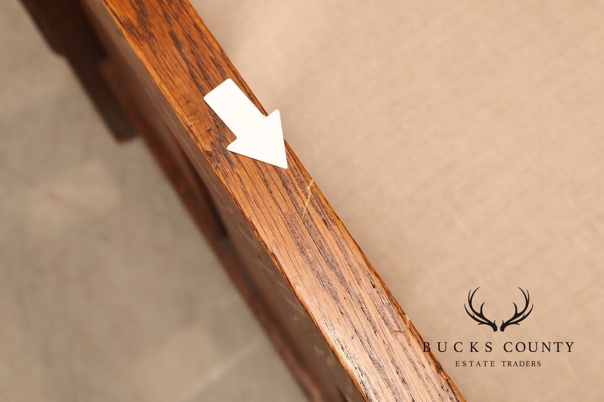 Antique Gustav Stickley No. 208 Arts And Crafts Mission Oak Settle