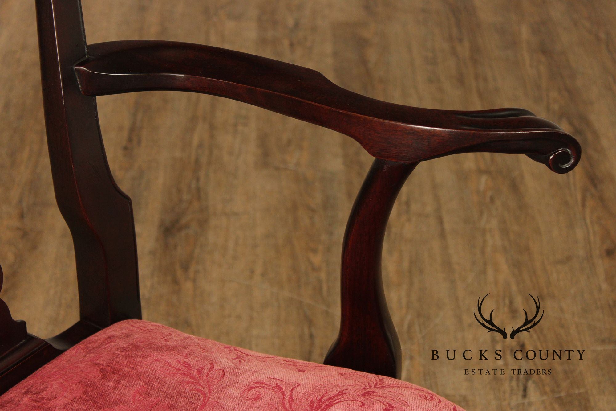 Stickley Colonial Williamsburg Set Of Six Mahogany Dining Chairs