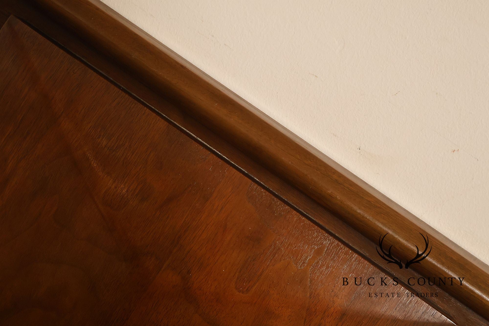 United Furniture Mid Century Diamond Walnut Queen Headboard