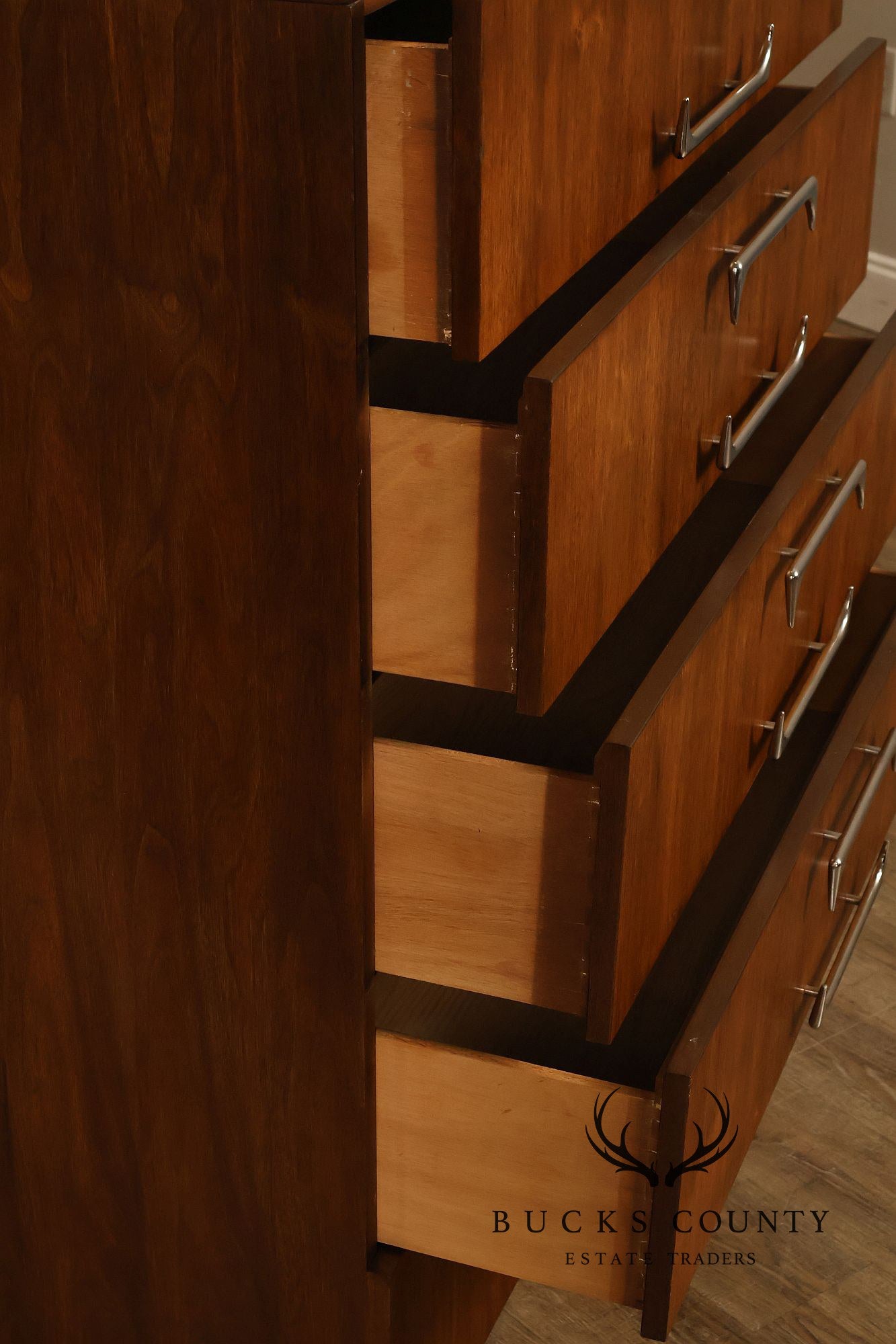 Adrian Pearsall For Craft Associates Mid Century Modern Walnut High Chest