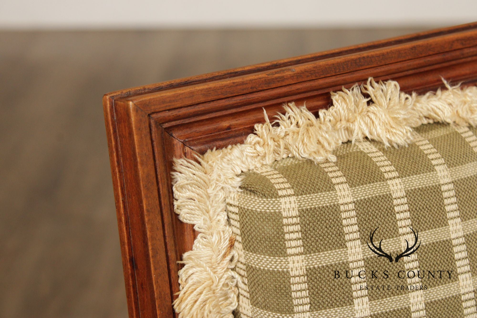 French Louis XVI Style Set Of Four Carved Walnut Dining Chairs