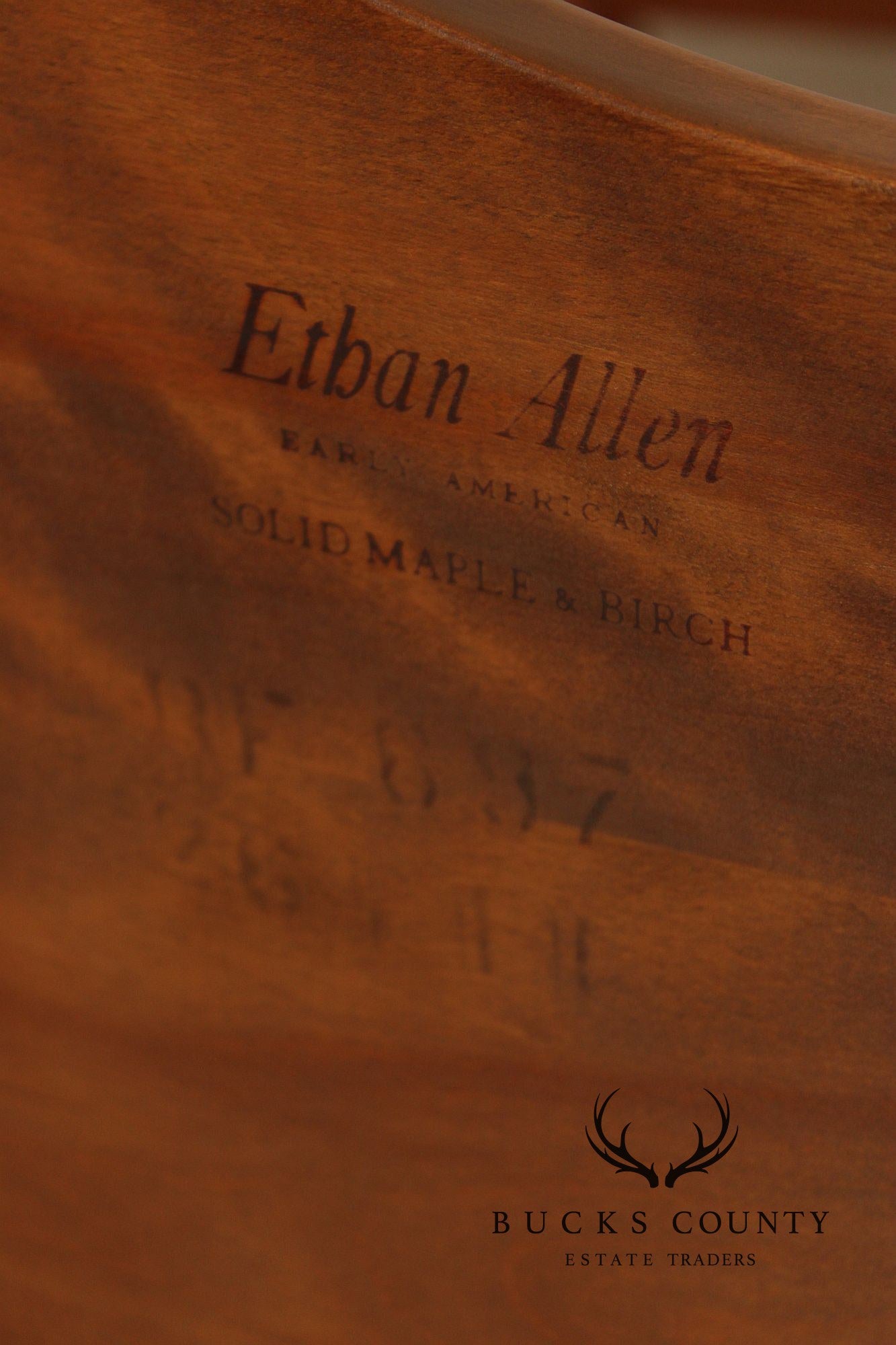 Ethan Allen American Maple Full Size Poster Bed